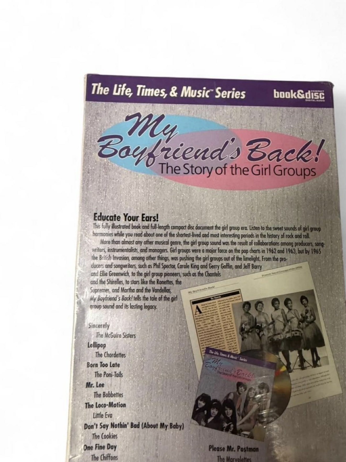 Various My Boyfriend's Back! The Story of the Girl Groups CD, 1995 BRAND NEW