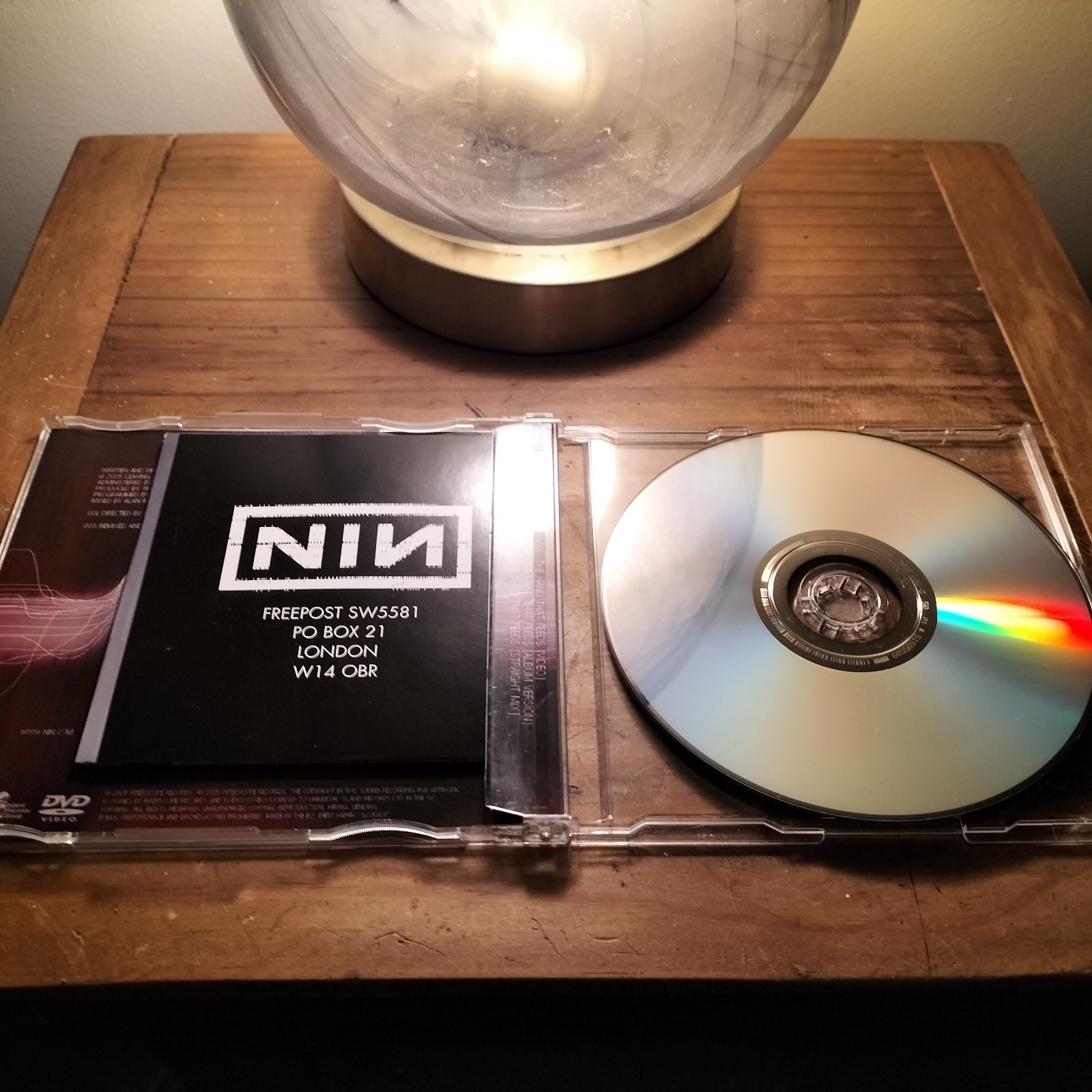 1st Edition - NINE INCH NAILS -HALO 18-Rare DVD AUDIO CD-Never Played-NIN