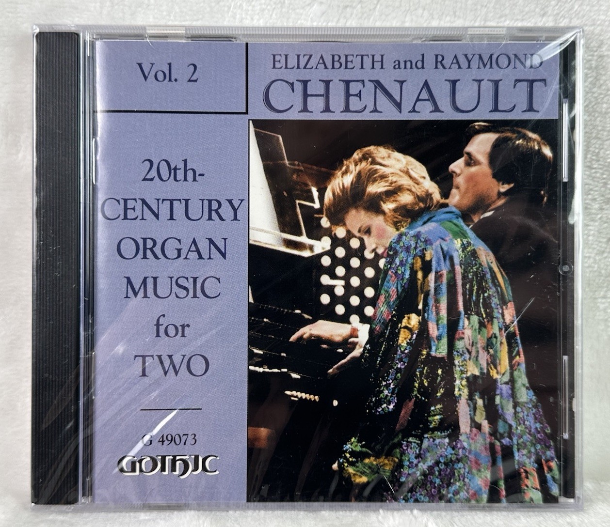 SEALED Chenault 20th Century Organ Music for 2 Vol. 2 (CD, 1994) Gothic DC Duo