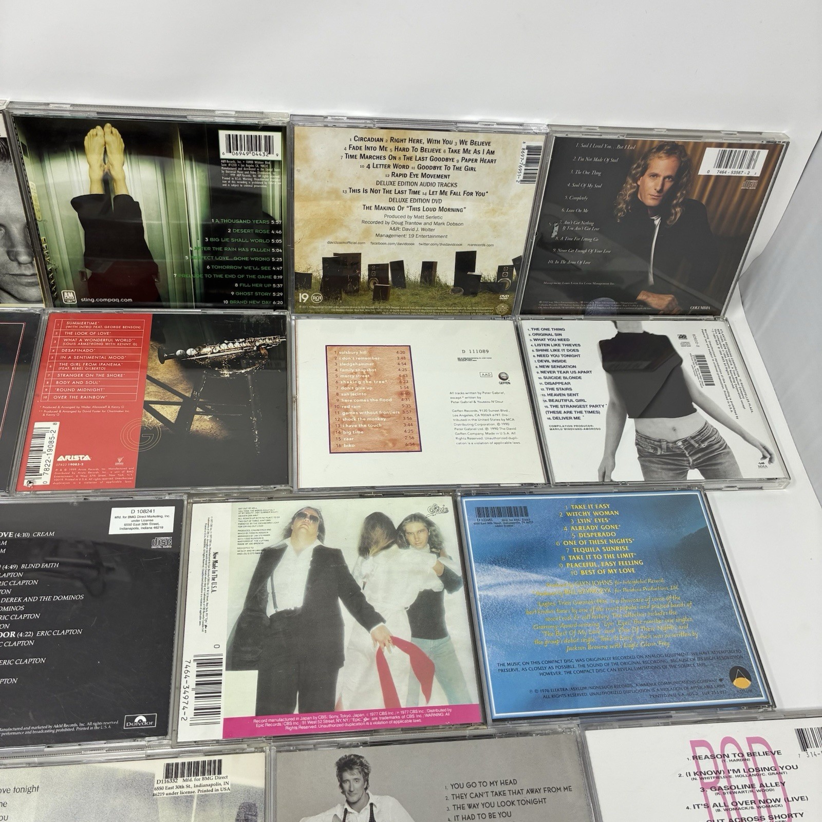 Big CD Lot of Rock, Soft Rock & Classic Rock