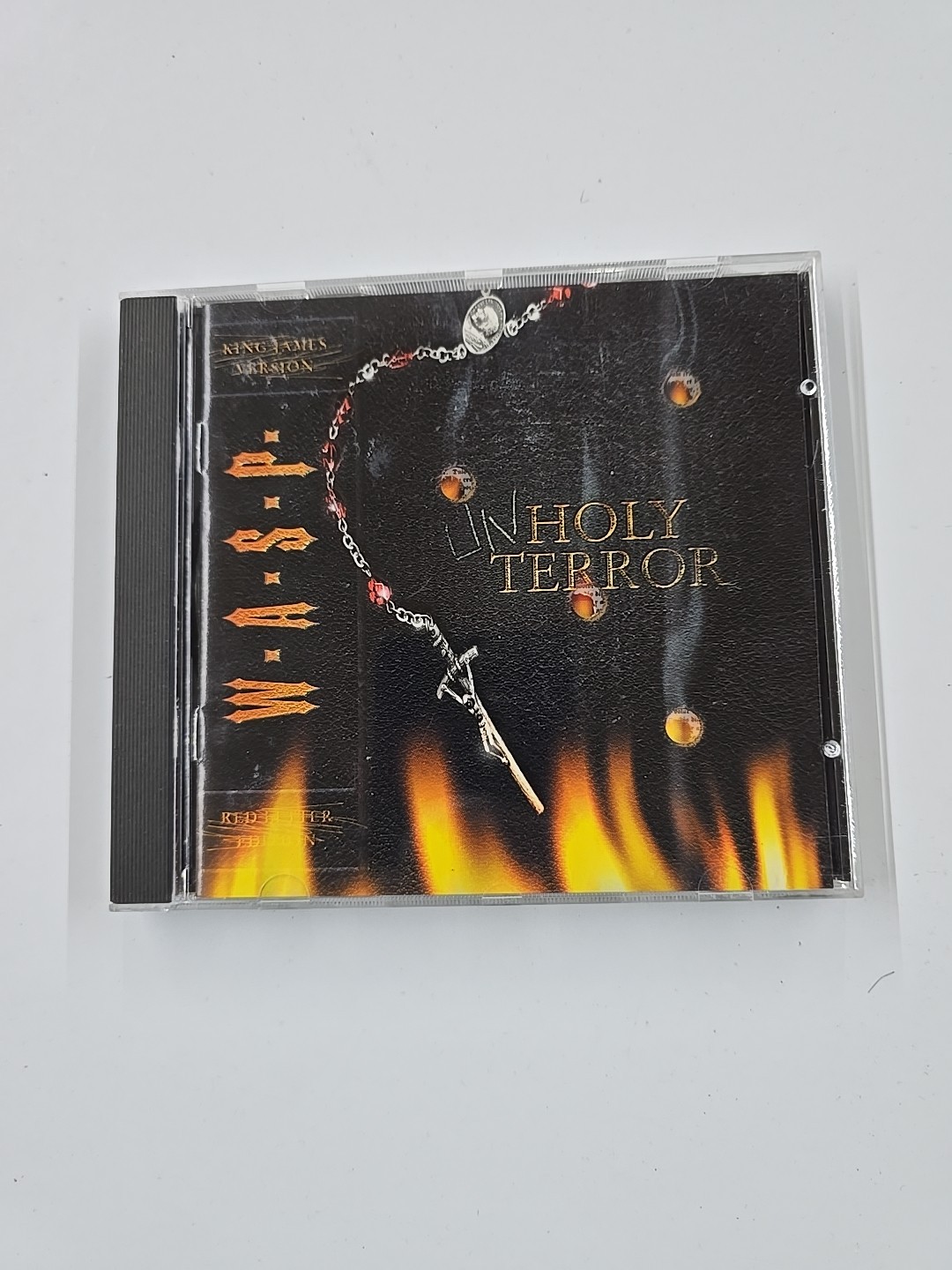 WASP cd UNHOLY TERROR blackie lawless bmg club edition w.a.s.p.