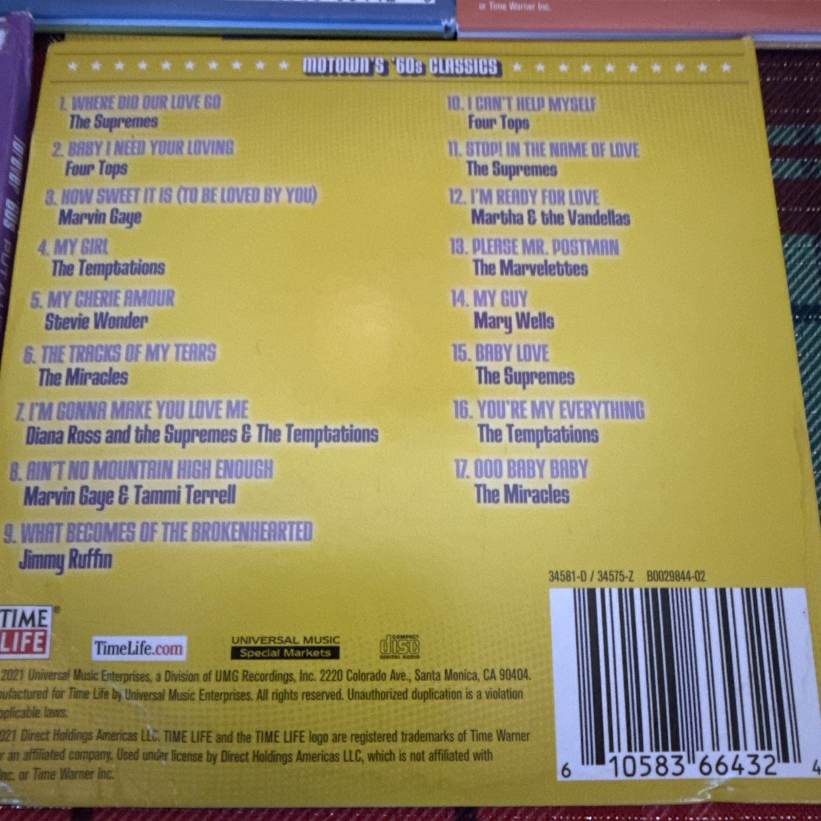 Time-Life Forever ‘60s - Various Artists, 9-Disc Set (2021, Universal Music)