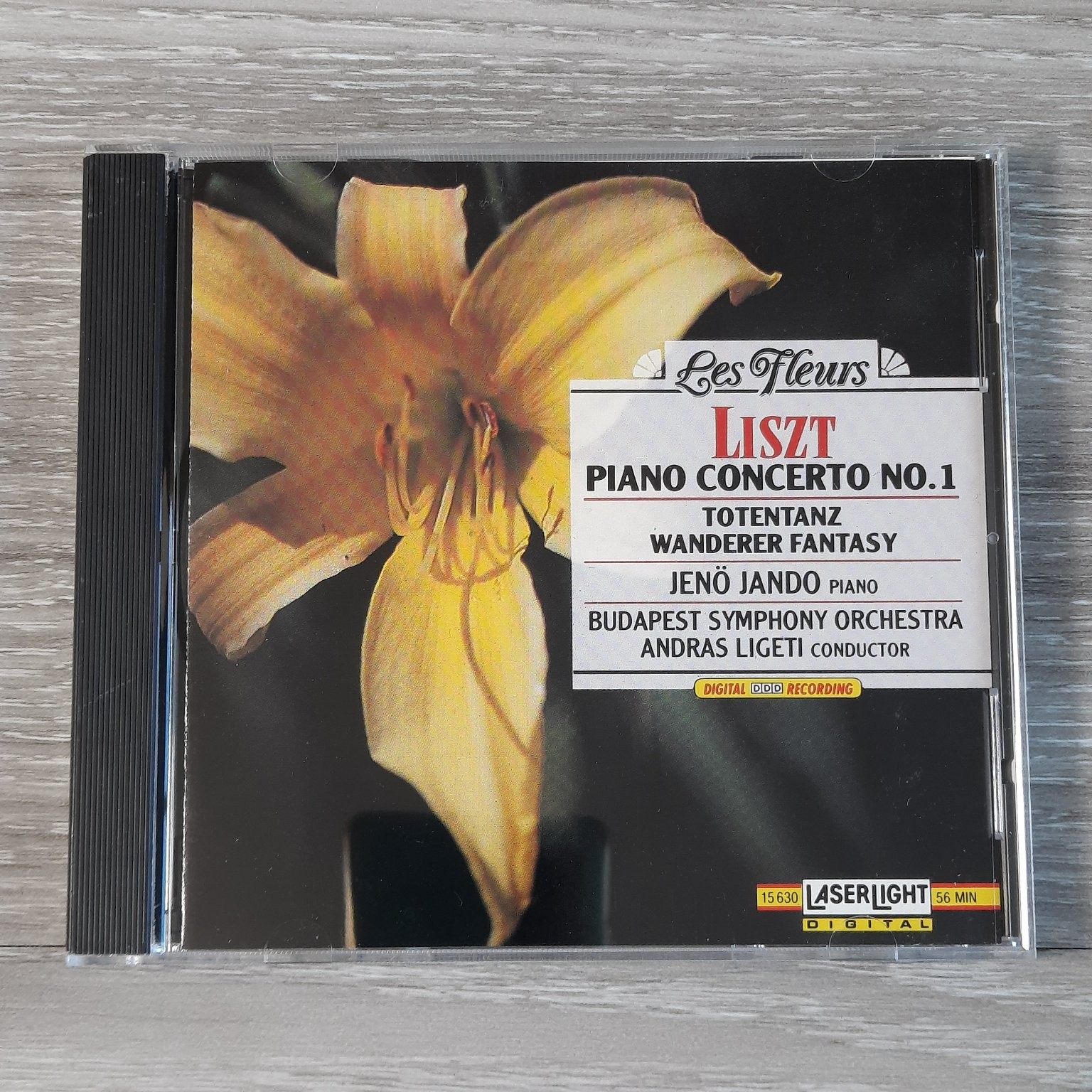Liszt – Piano Concerto No.1 Totentanz CD 1990 Classical LaserLight