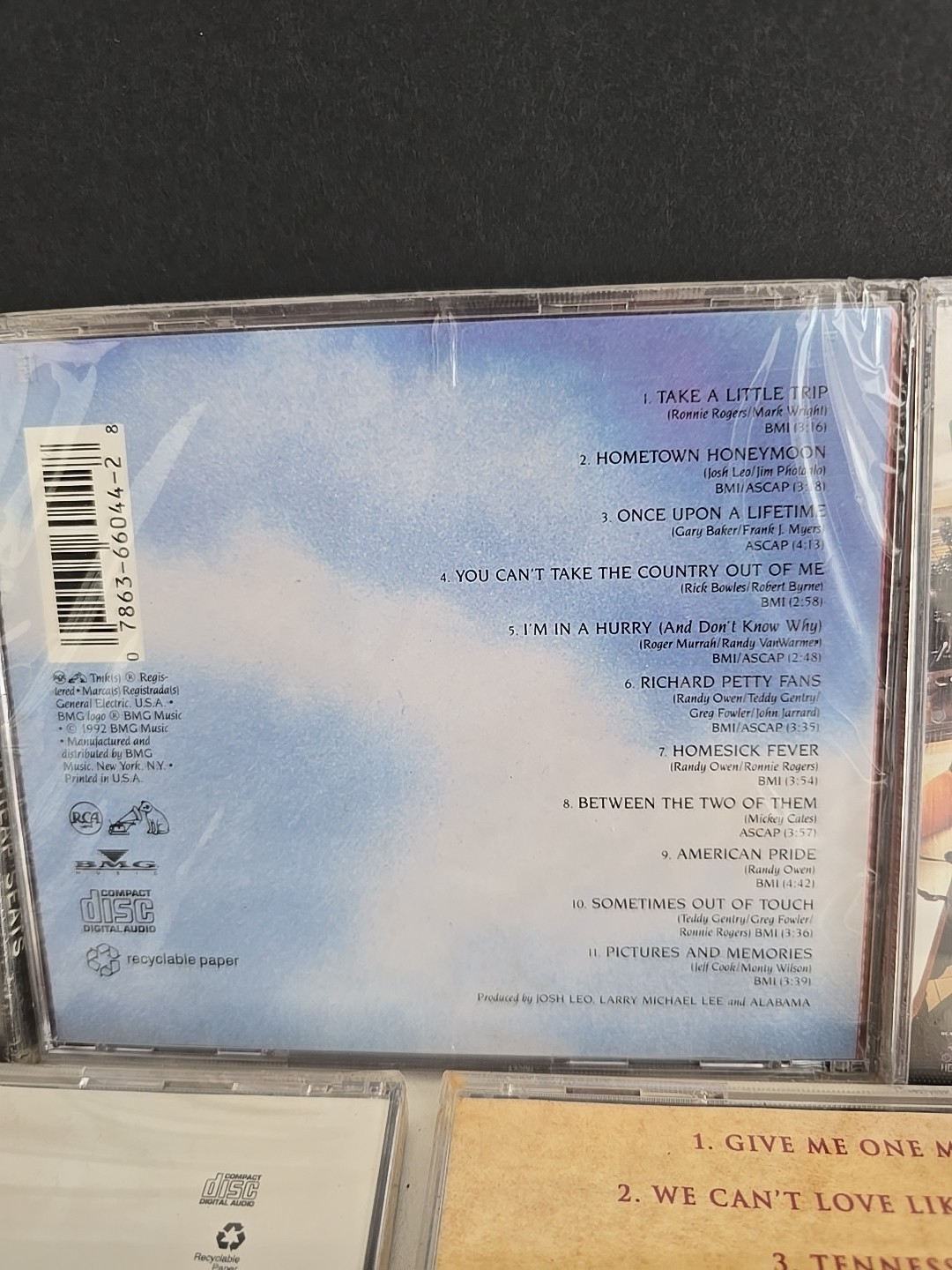Lot 5 Alabama CD's Greatest Hits, Cheap Seats, American Pride, Dancing Blvd