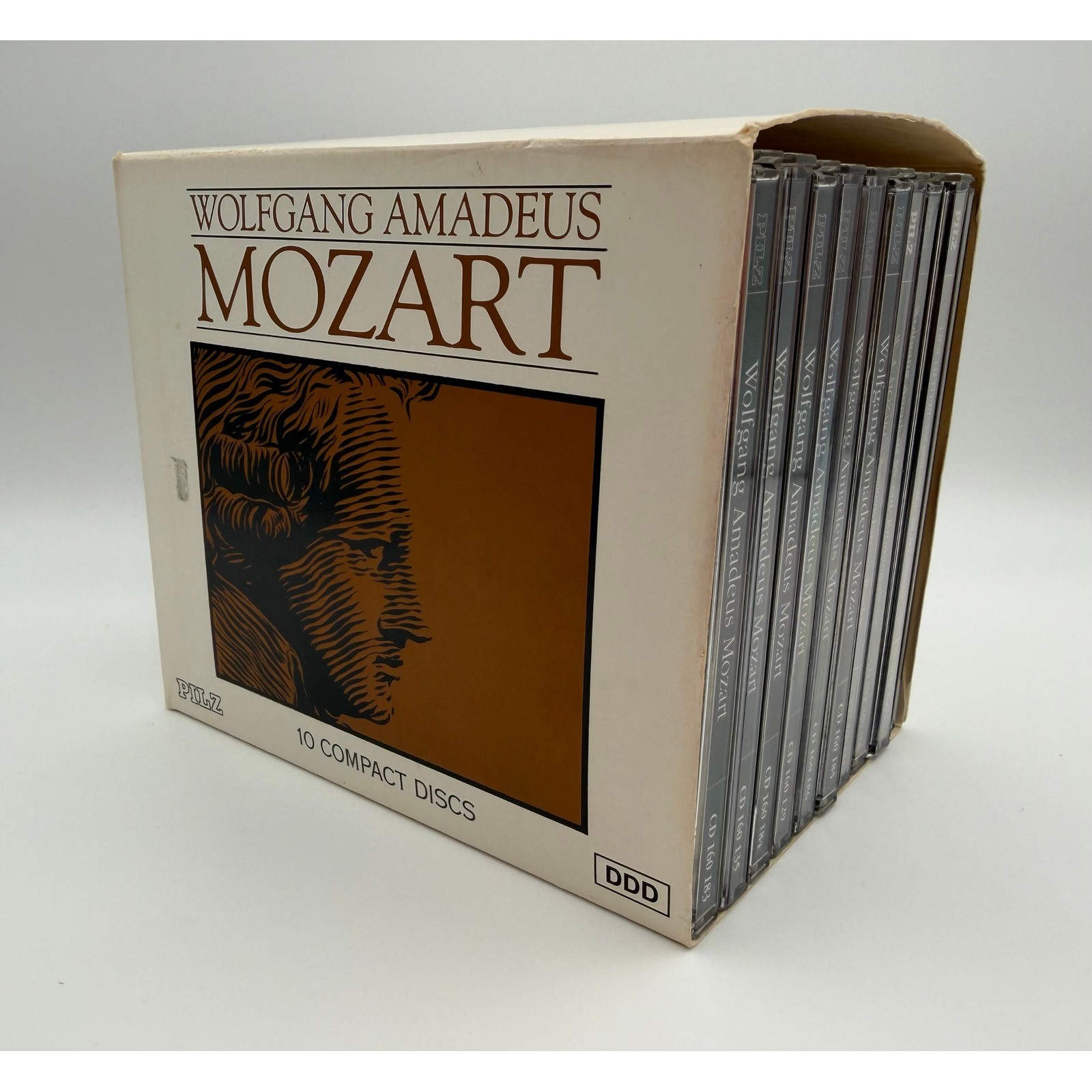 Wolfgang Amadeus Mozart 10 CD Box Set Vienna Master Series Pilz 446411-2