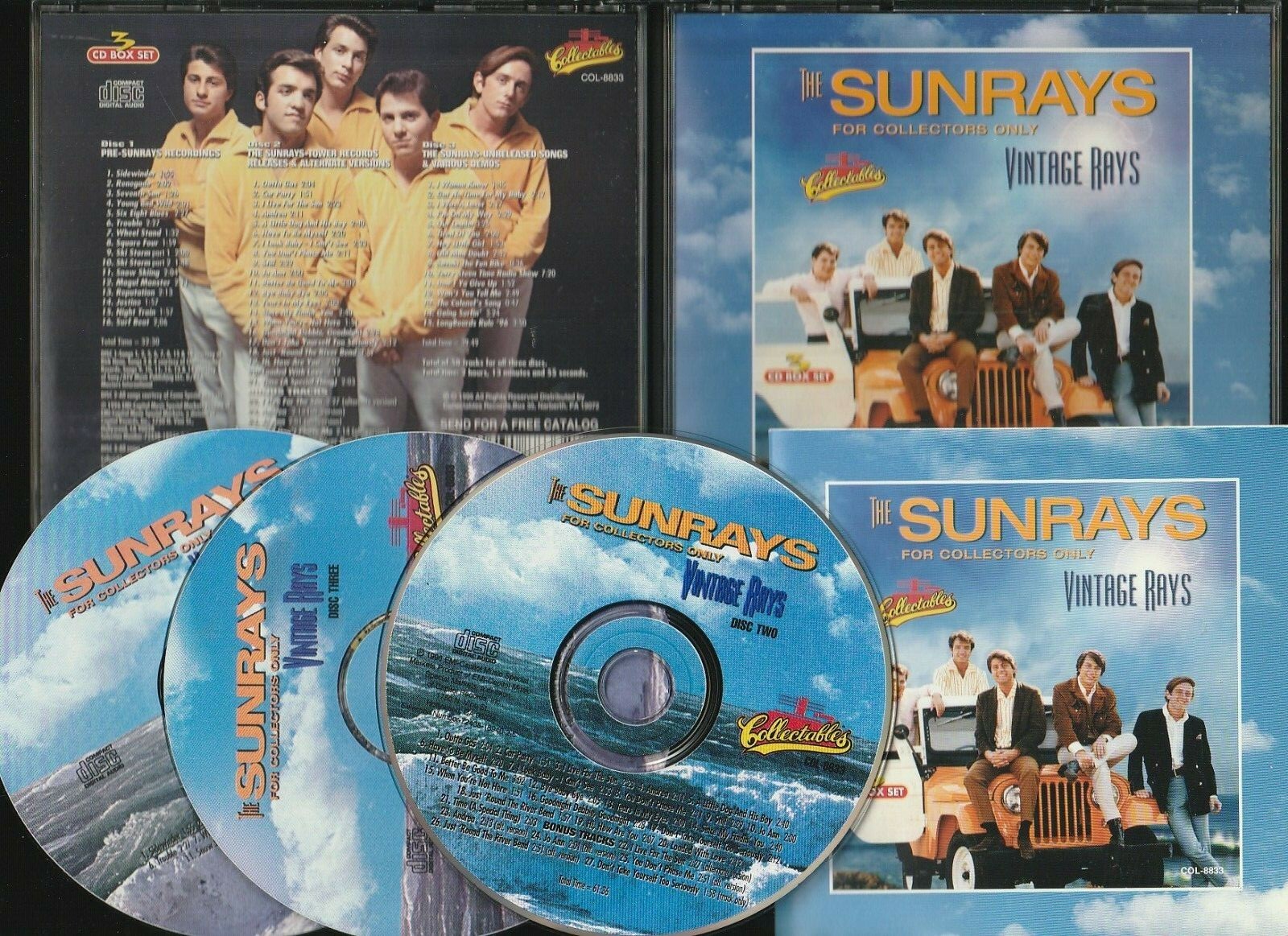 Sunrays Vintage Rays For Collectors only CD Box Set COL-CD-8833