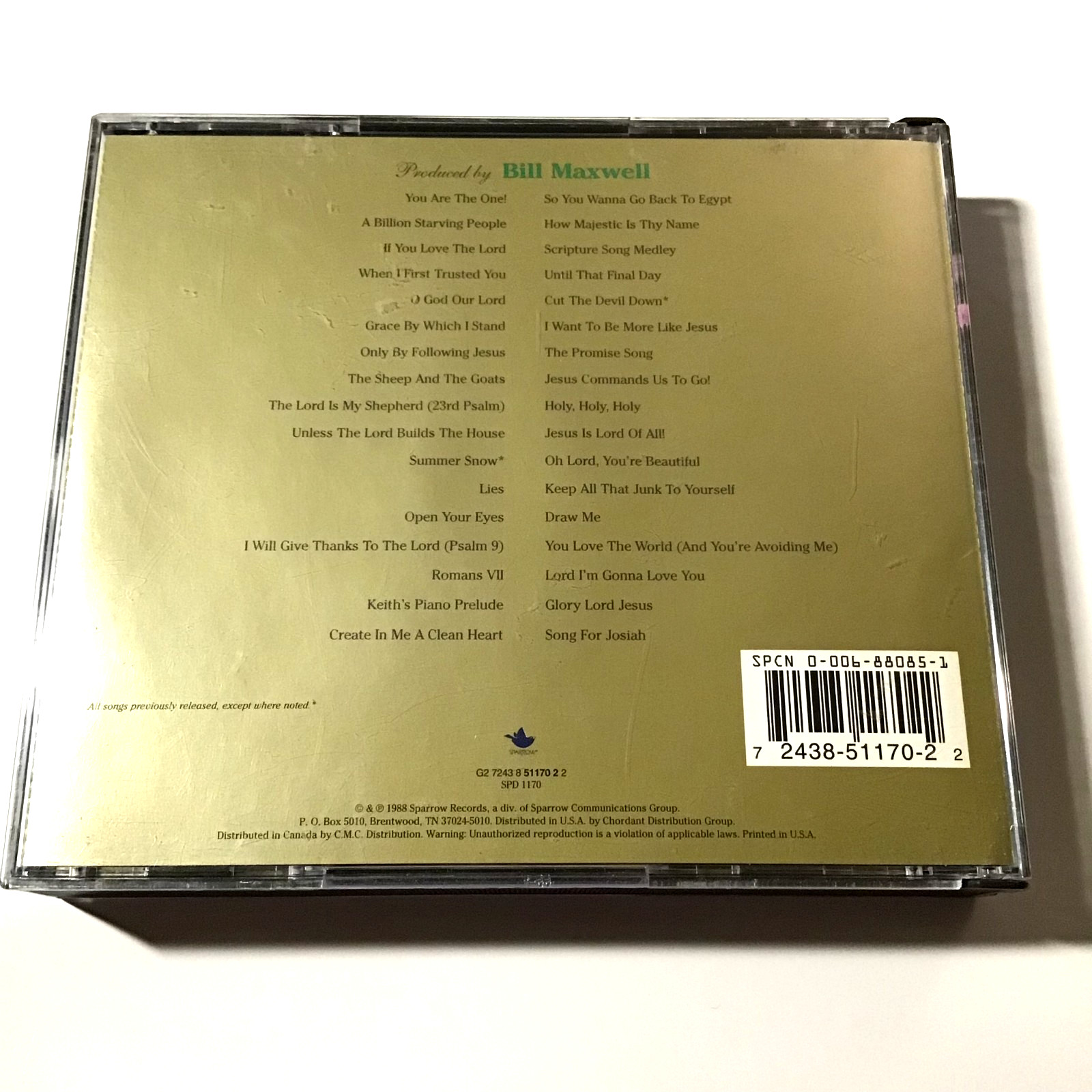 Keith Green The Ministry Years 1980-1982 Volume 2, 2-CD 1988, Religious