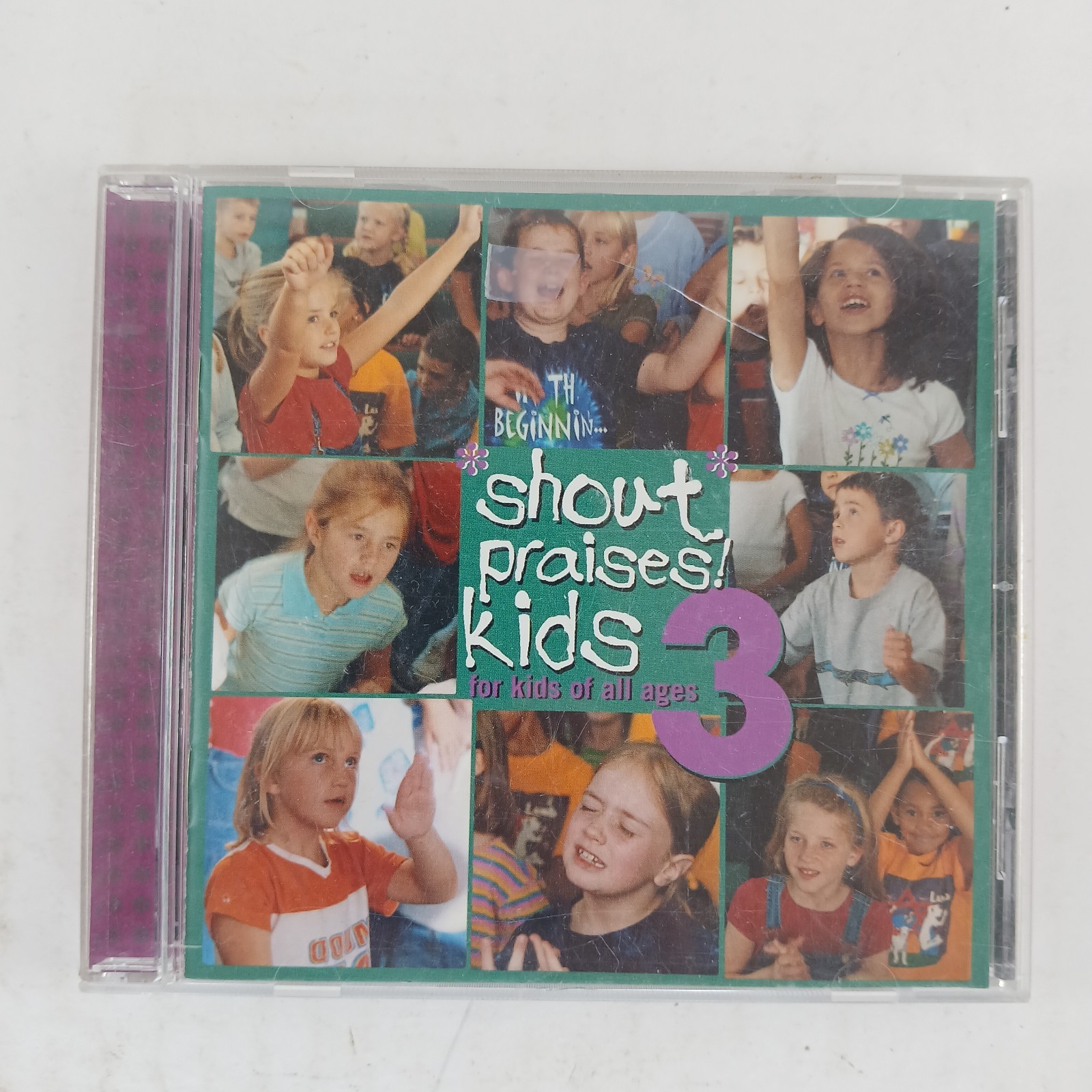 Vtg Shout Praises Kids 5 CD Lot With 3 Split Track CDs Worship Church Singing