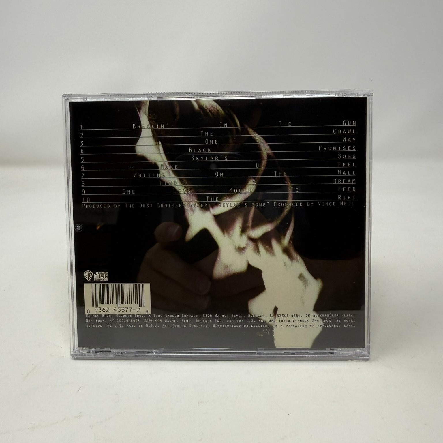 Vince Neil – Carved In Stone (CD, 1995) Hard Rock Glam Metal Warner Bros Crue