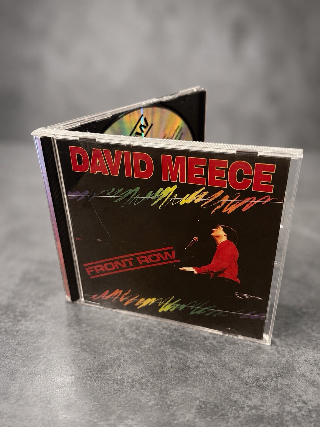 DAVID MEECE Front Row (CD, 1982/1987, Myrrh Records) RARE Live Recording