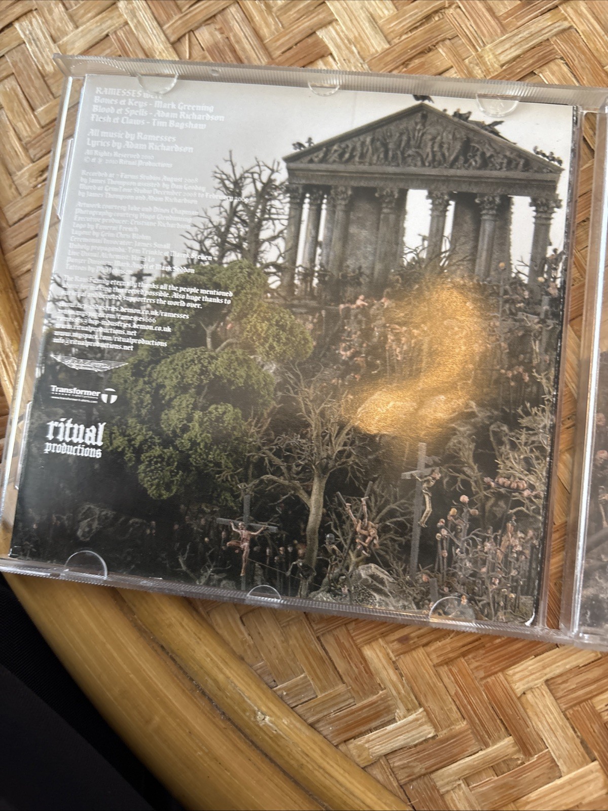 Take the Curse by Ramesses (CD, 2010) Doom/Sludge/Death/Electric Wizard-VGC