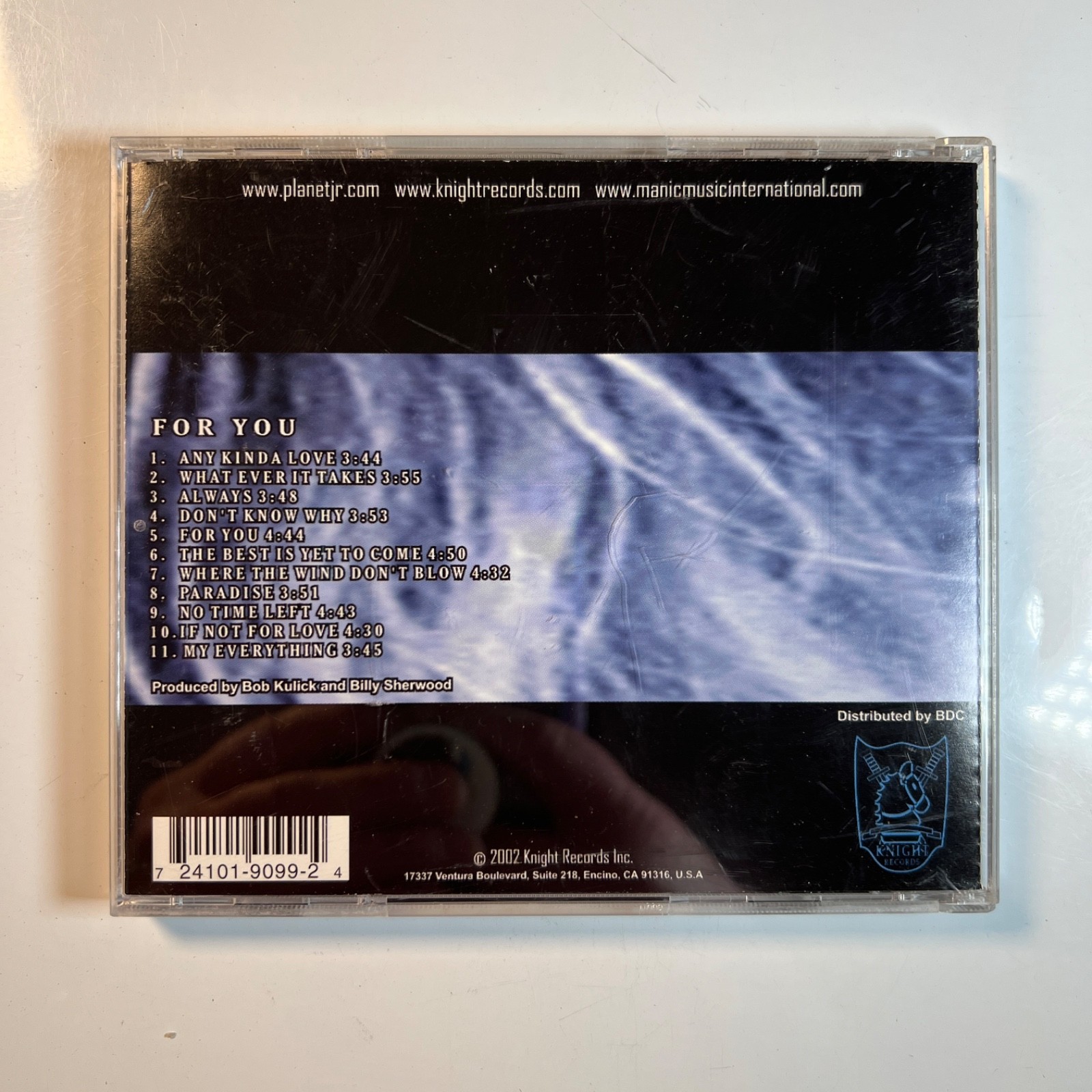 Jack Russell For You CD 2002 Knight Records Great White Hard Rock