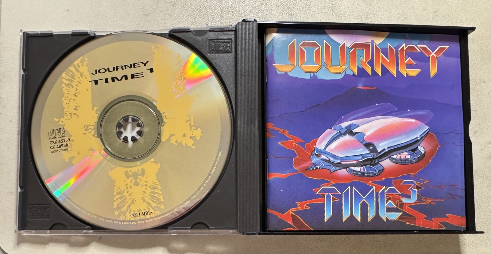 Journey - Time³ (3xCD, Comp, RE) 1996 Columbia CXK 65159