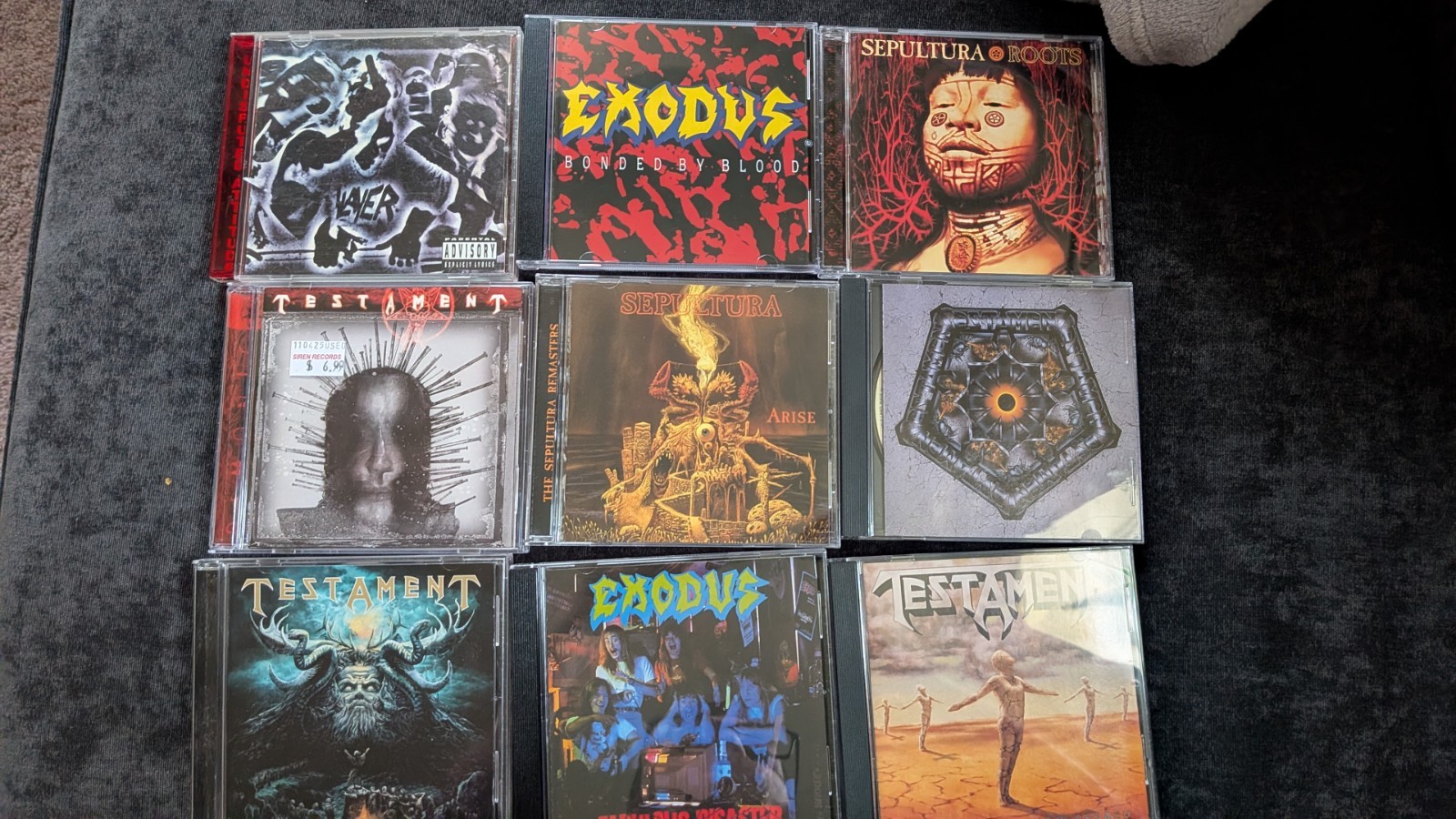 Thrash Metal CD Lot-Old School Thrash
