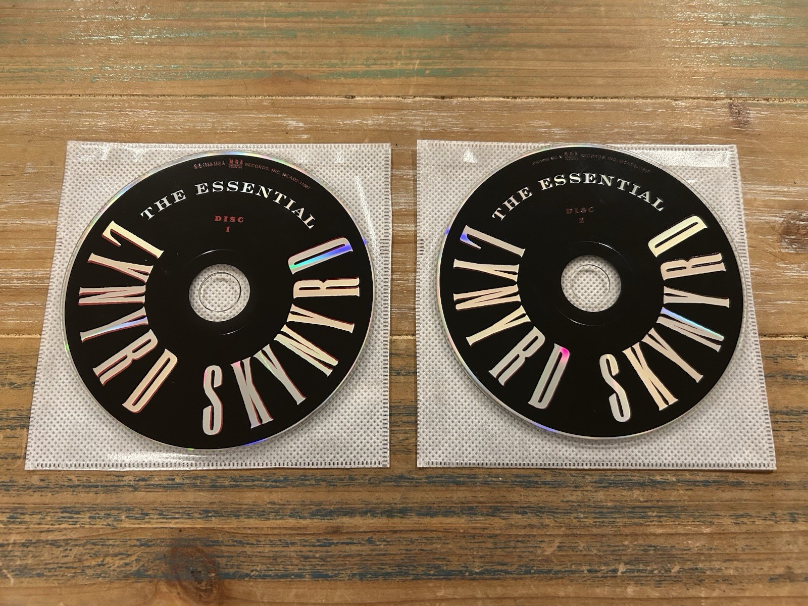 Lynyrd Skynyrd - The Essential Lynyrd Skynyrd - 2 CD Set - Discs Only