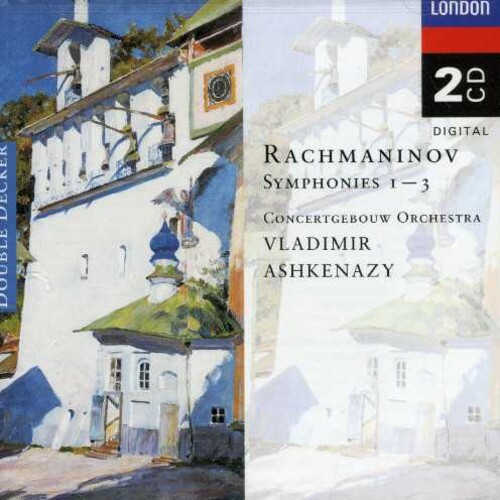 Rachmaninov Symphonies 1-3 Ashkenazy Concertgebouw 2CD set DISCS ONLY no box