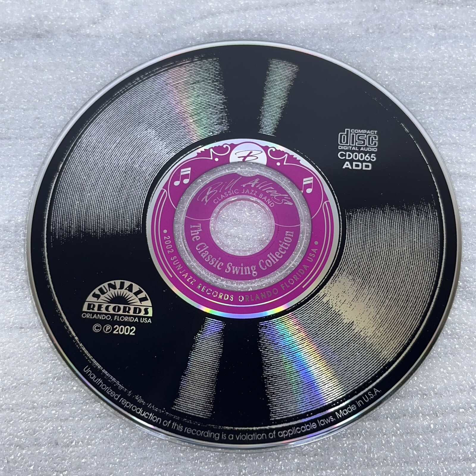 The Classic Swing Collection by Bill Allred's Classic Jazz Band (CD, 2002)