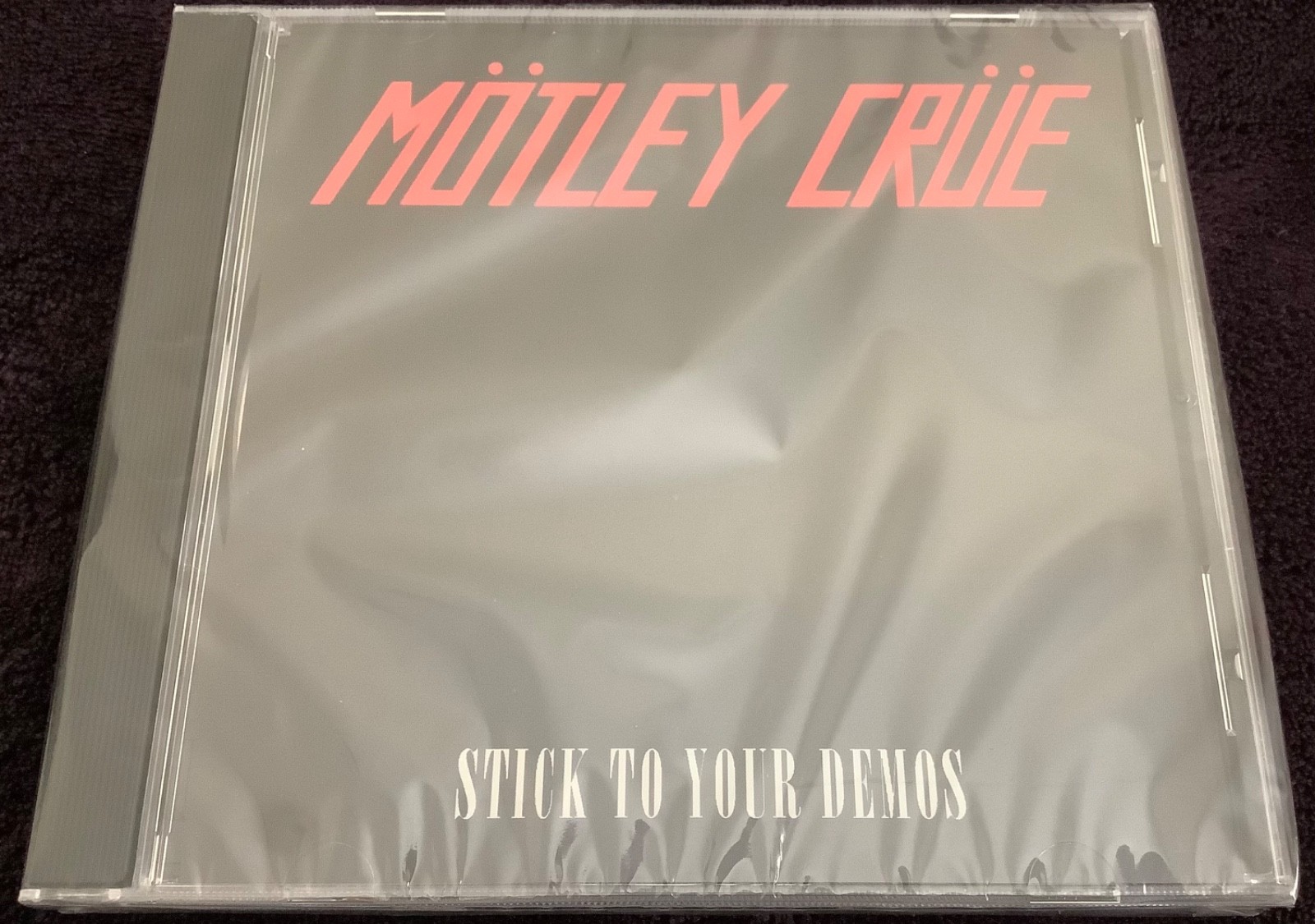 MOTLEY CRUE STICK TO YOUR DEMOS CD NEW HEAVY METAL HAIR NIKKI SIXX TOMMY LEE 80S