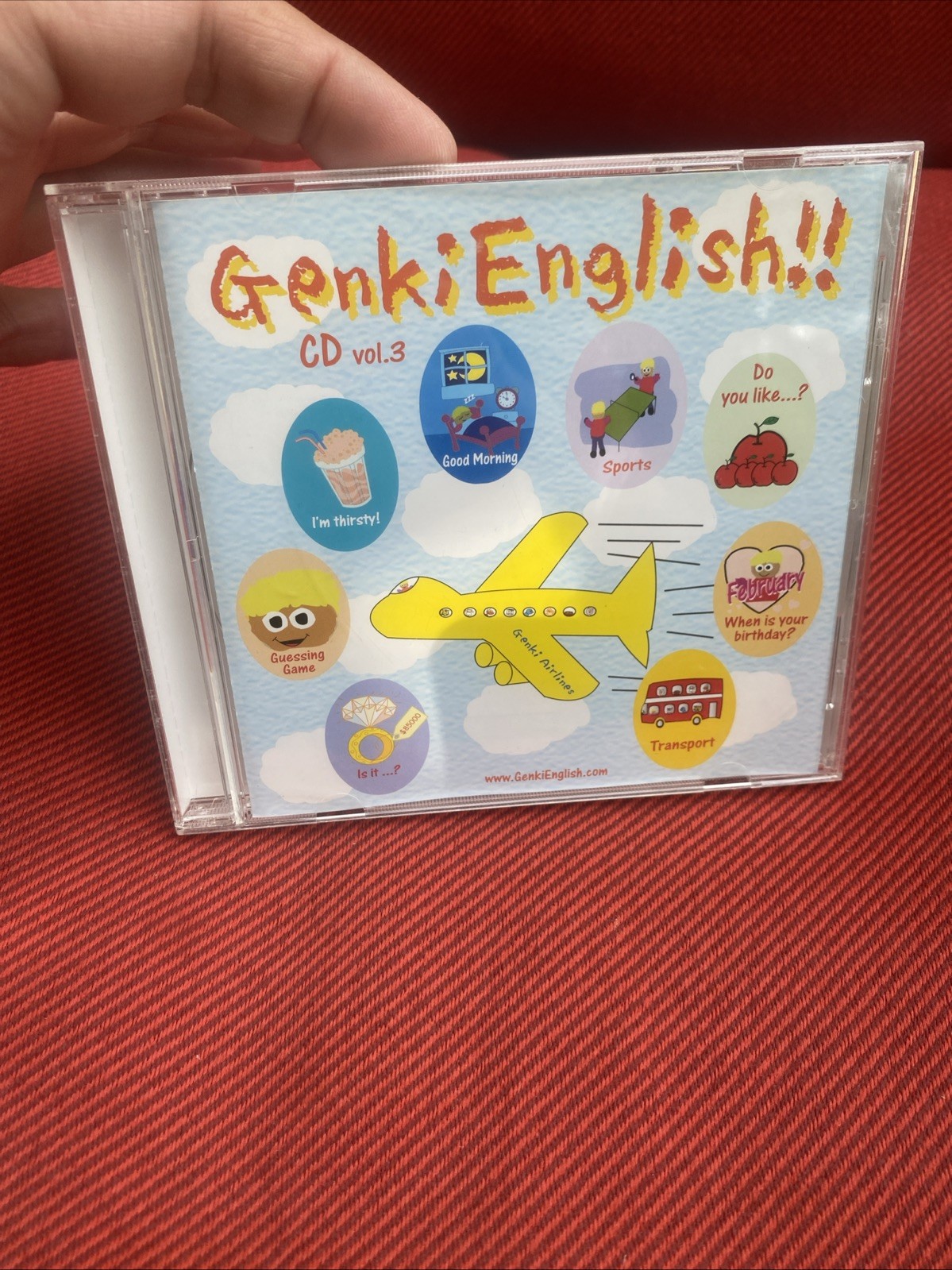 Genki English Vol. 3 CD PC Japanese English Lessons Excellent Condition