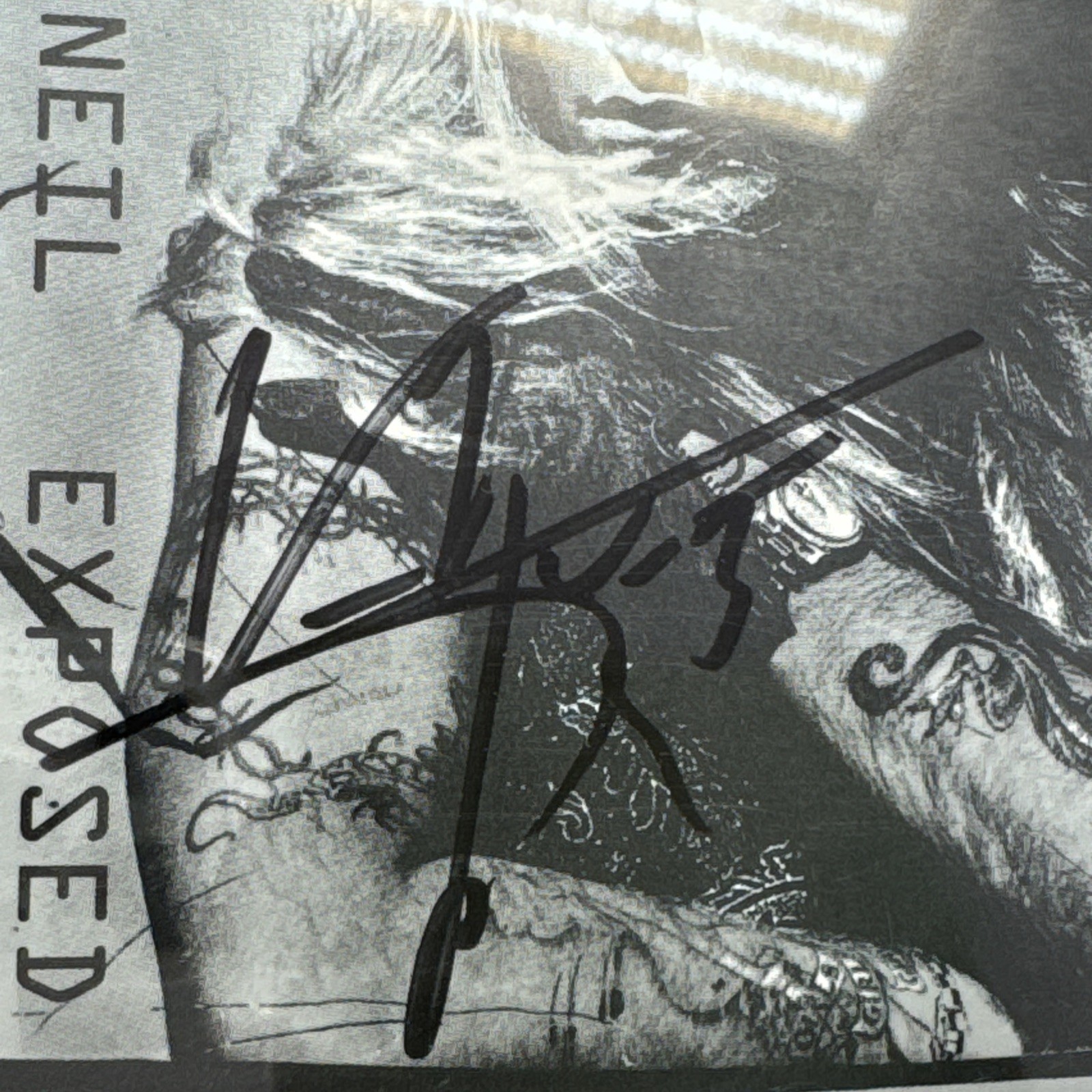 Signed Vince Neil Exposed CD 1993 WPCP-5290 Japan
