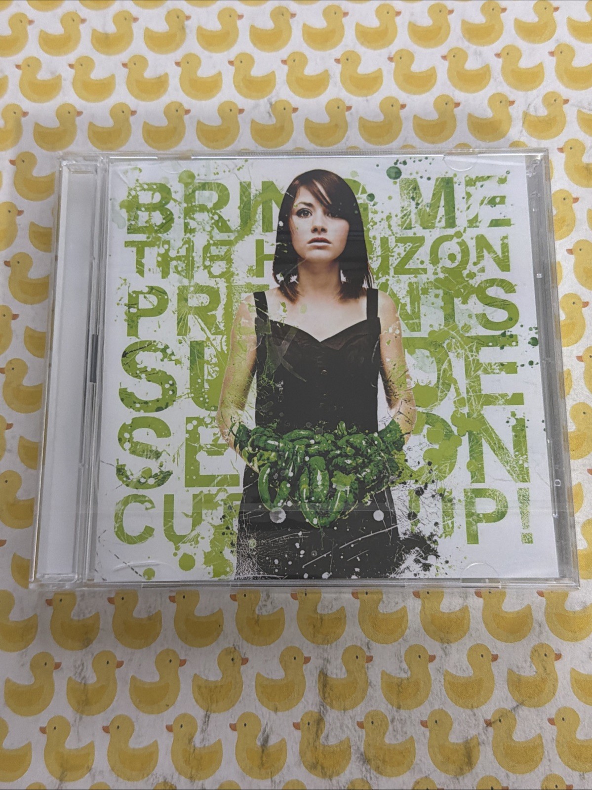 BRING ME THE HORIZON SUICIDE SEASON CUT UP 2xCD skrillex dillinger escape plan