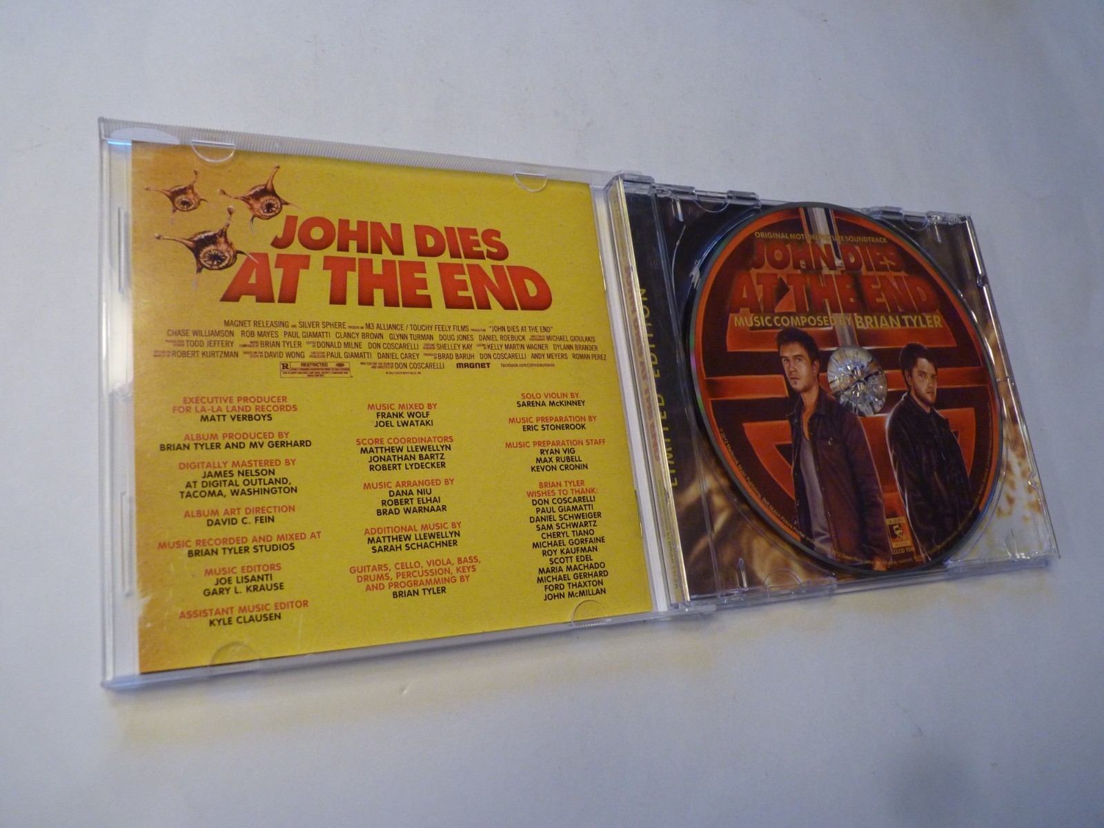 John Dies at the End - Soundtrack - CD - Like New - La La Land Records Ltd Ed
