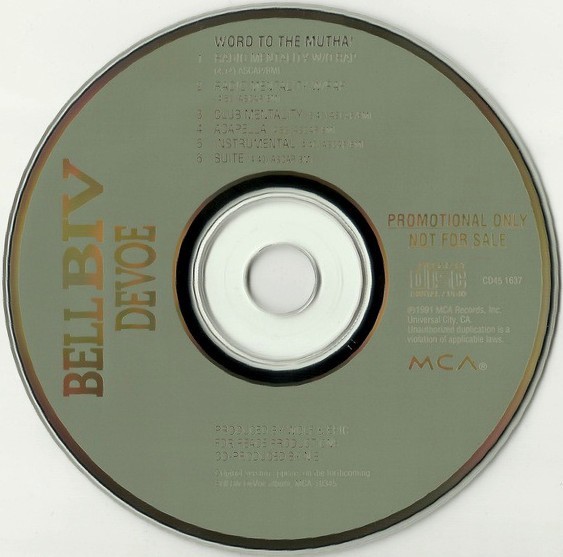 BELL BIV DeVOE - Word To The Mutha! - 6-Mix Promo CD