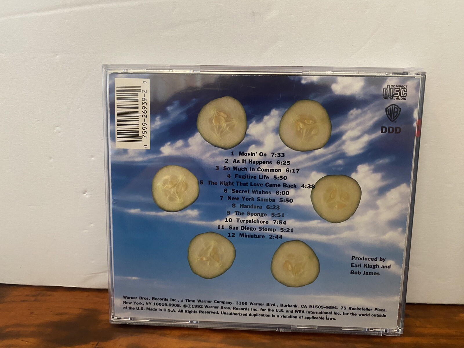 Bob James / Earl Klugh – Cool CD Easy Listening, Contemporary Jazz Music CD