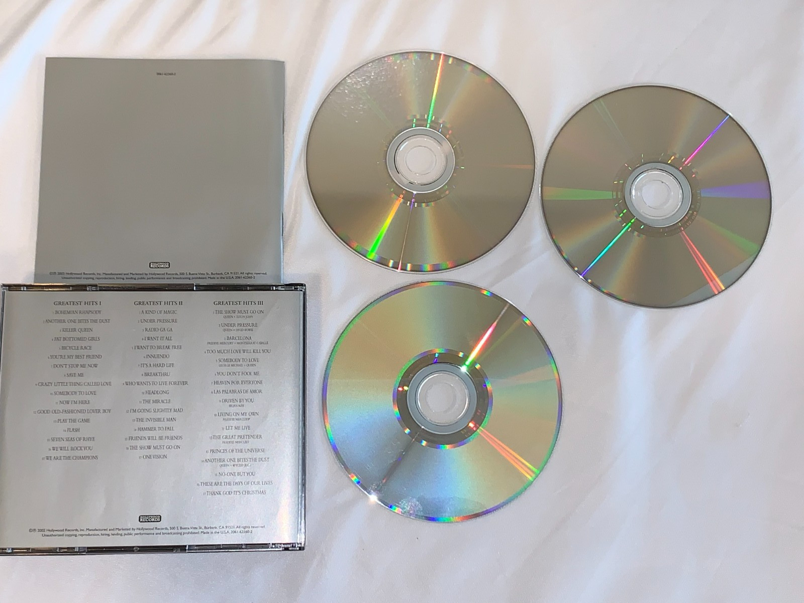 GREATEST HITS I II & III THE PLATINUM COLLECTION BY QUEEN CD