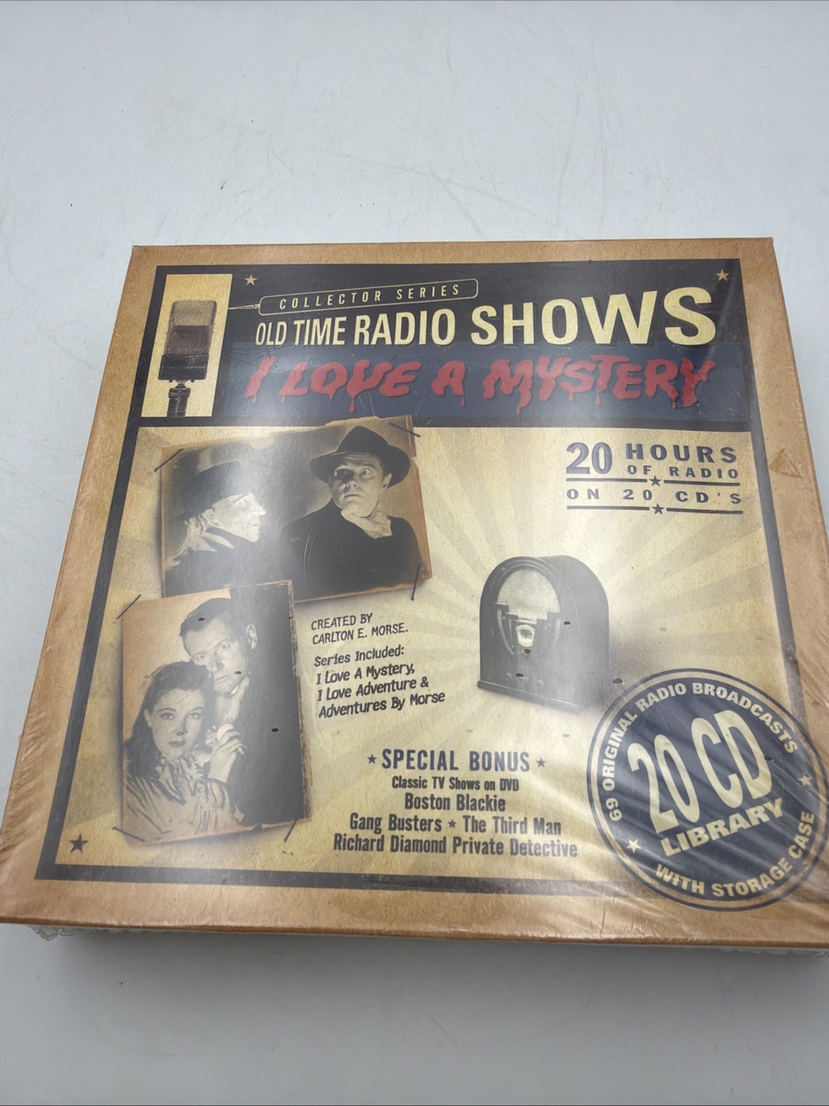 I Love A Mystery Old Time Radio Shows 20 Hours of Radio 20 CD's Bonus DVD