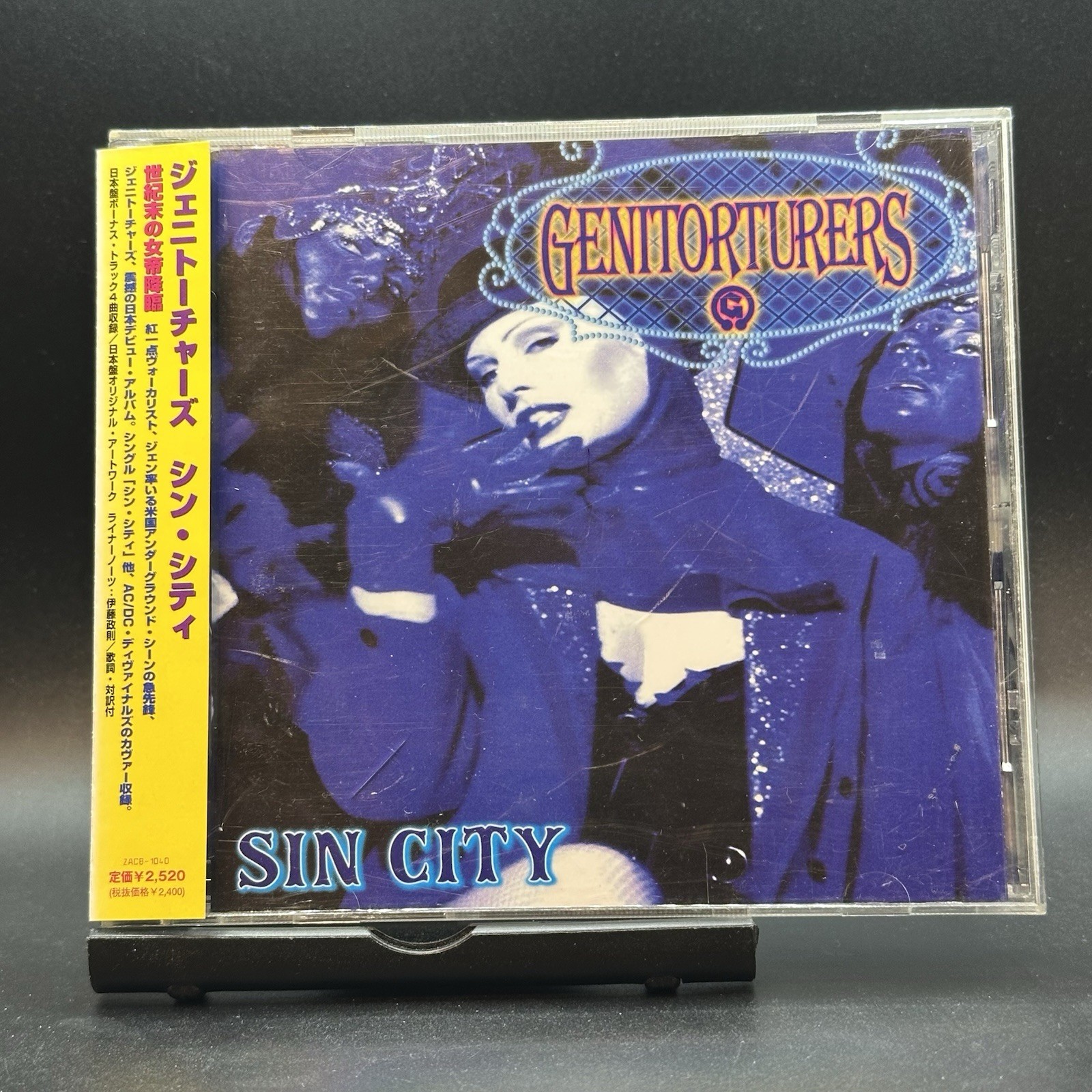 Genitorturers / Sin City First Edition 2000 Japan OBI CD