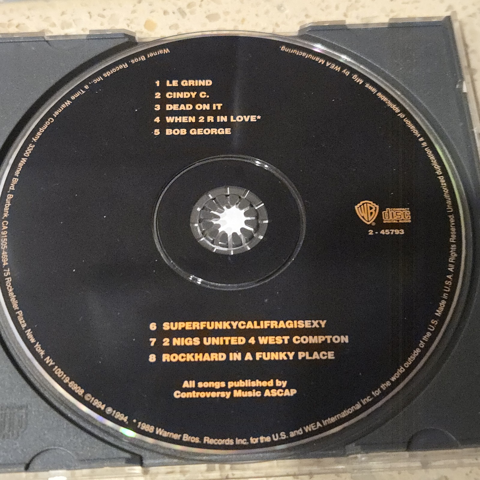 The Black Album [Limited] by Prince (CD, Nov-1994, Warner Bros.)