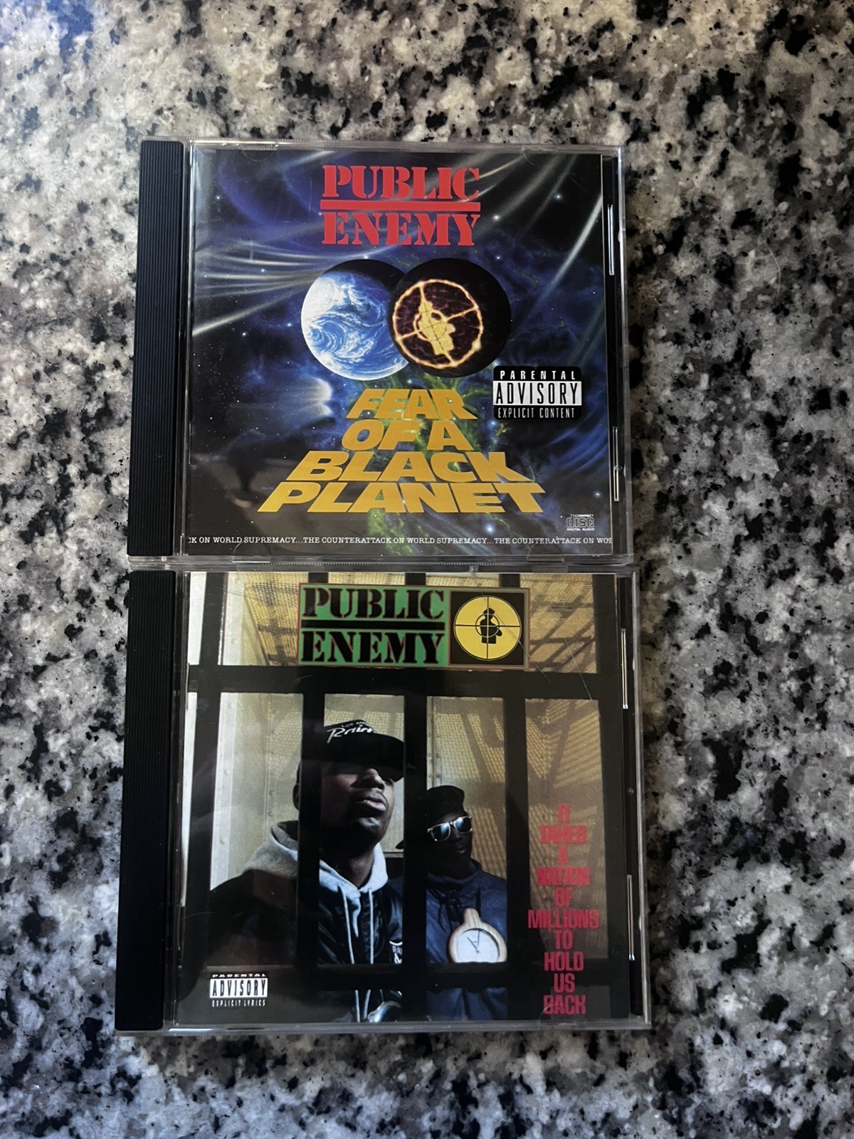 Public Enemy 2 CD LOT Fear of a Black Planet It Takes a Nation of Millions