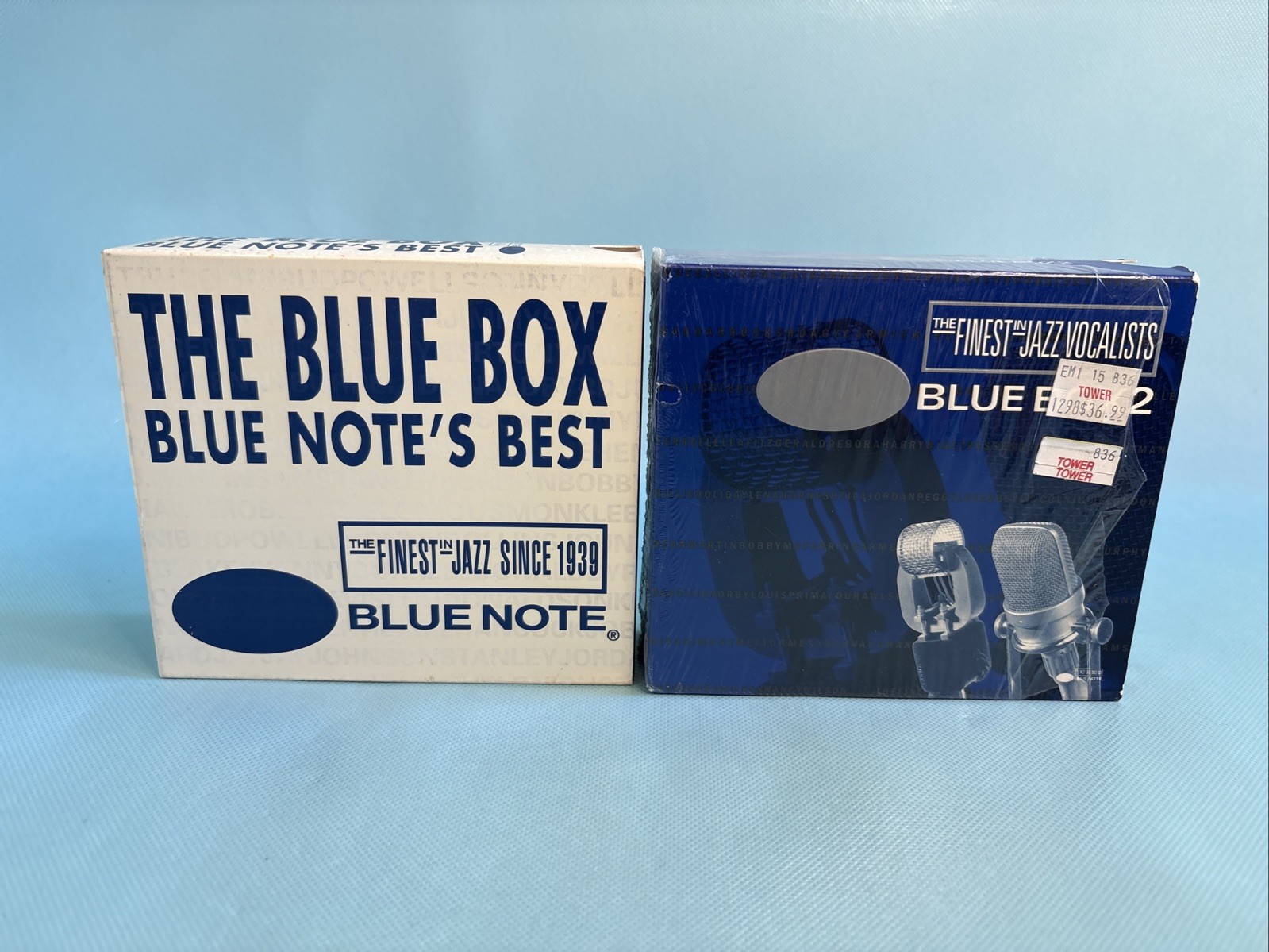The Blue Box 1 + 2 Blue Note's Best Finest in Jazz Disc CD Box Set - LIKE NEW