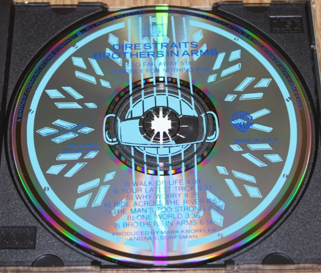 Dire Straits 2 CD Lot: "Communique" and "Brothers In Arms"