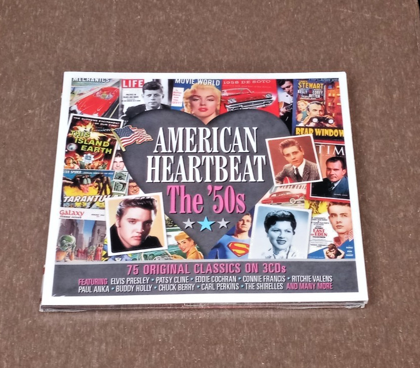 Various Artist - American Heartbeat The 50s [New CD] Boxed Set UK Import
