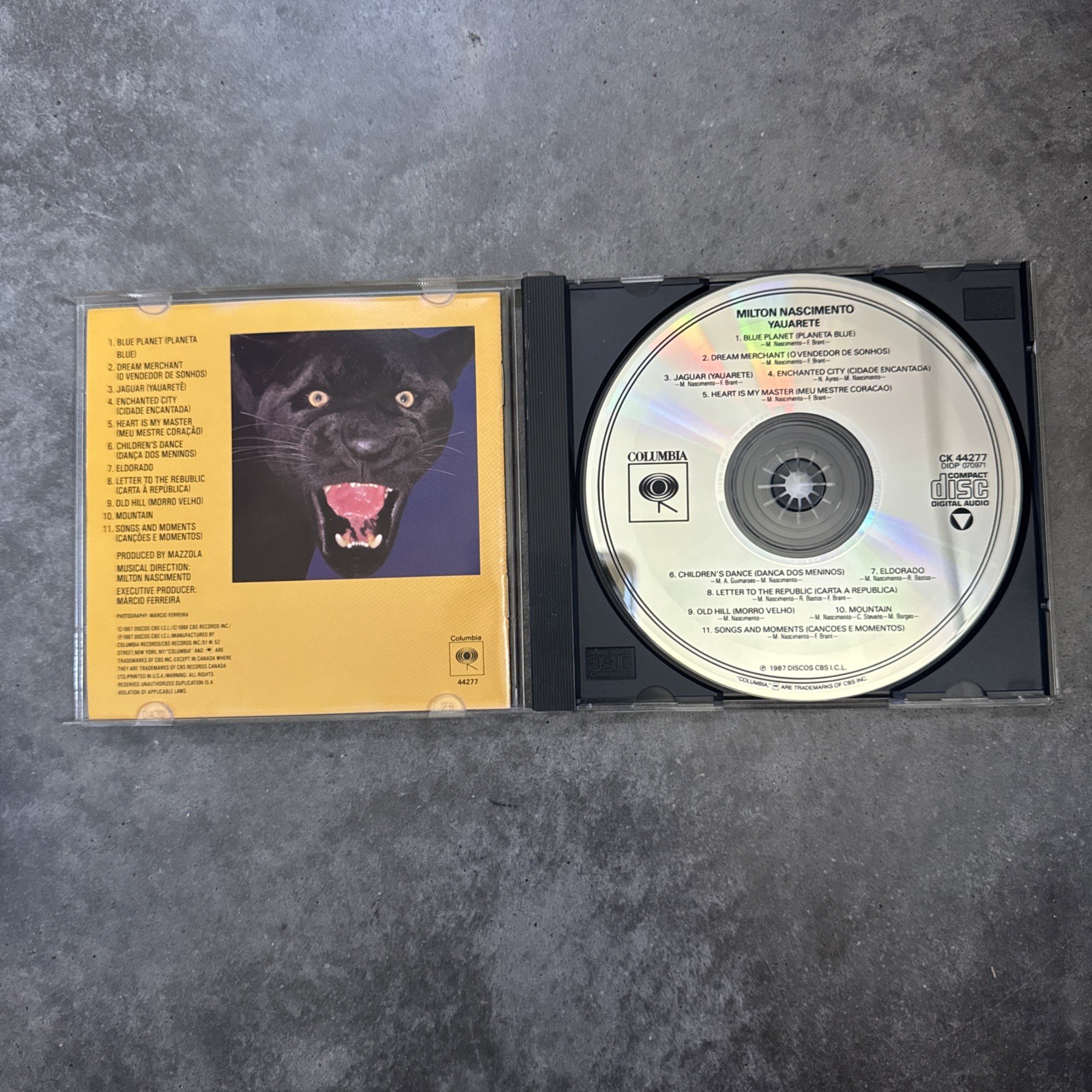 Milton Nascimento Yauaretê CD Album