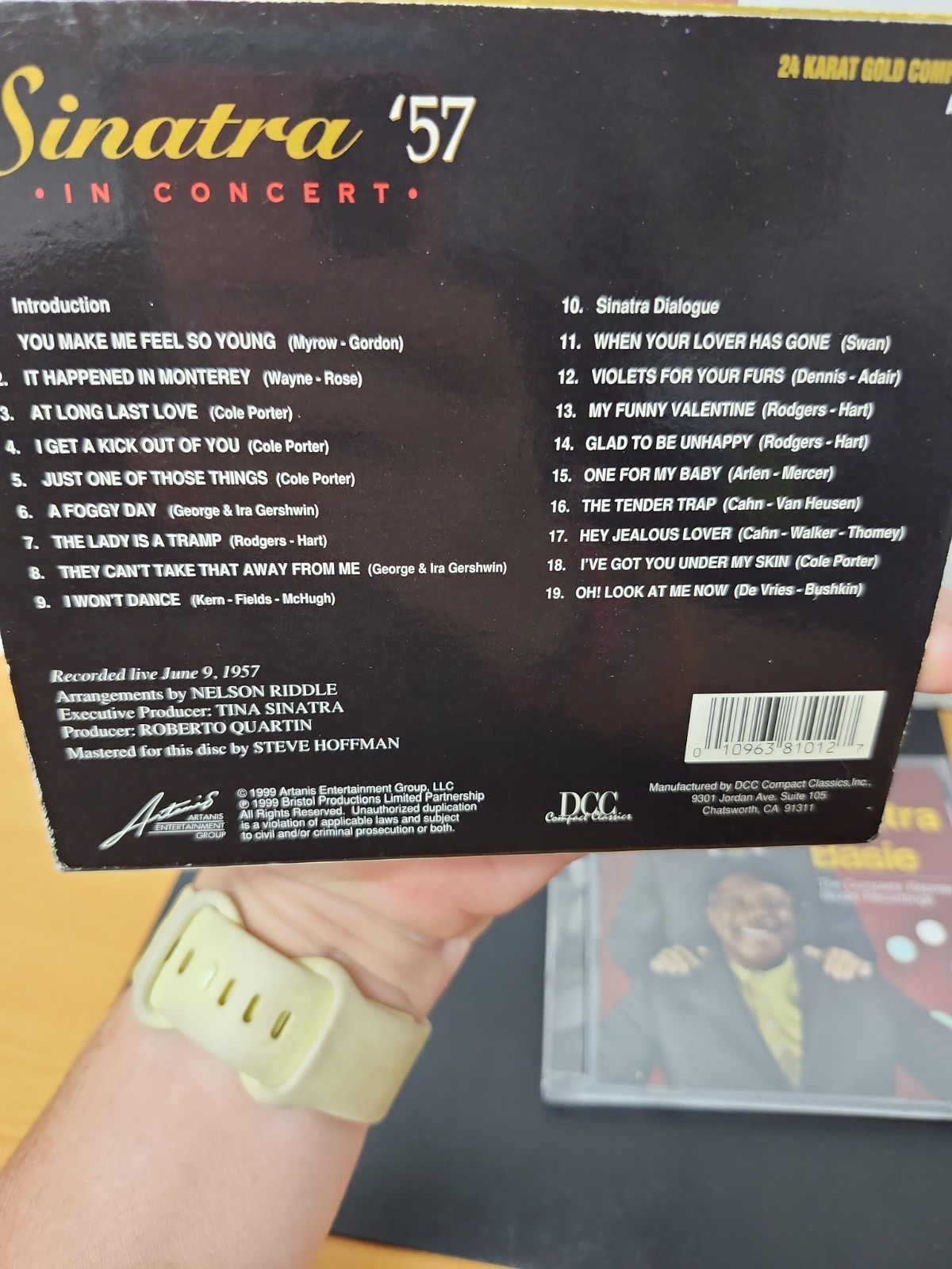 In Concert '57 by Frank Sinatra & Sinatra & Basie Complete Reprise Recordings Cd