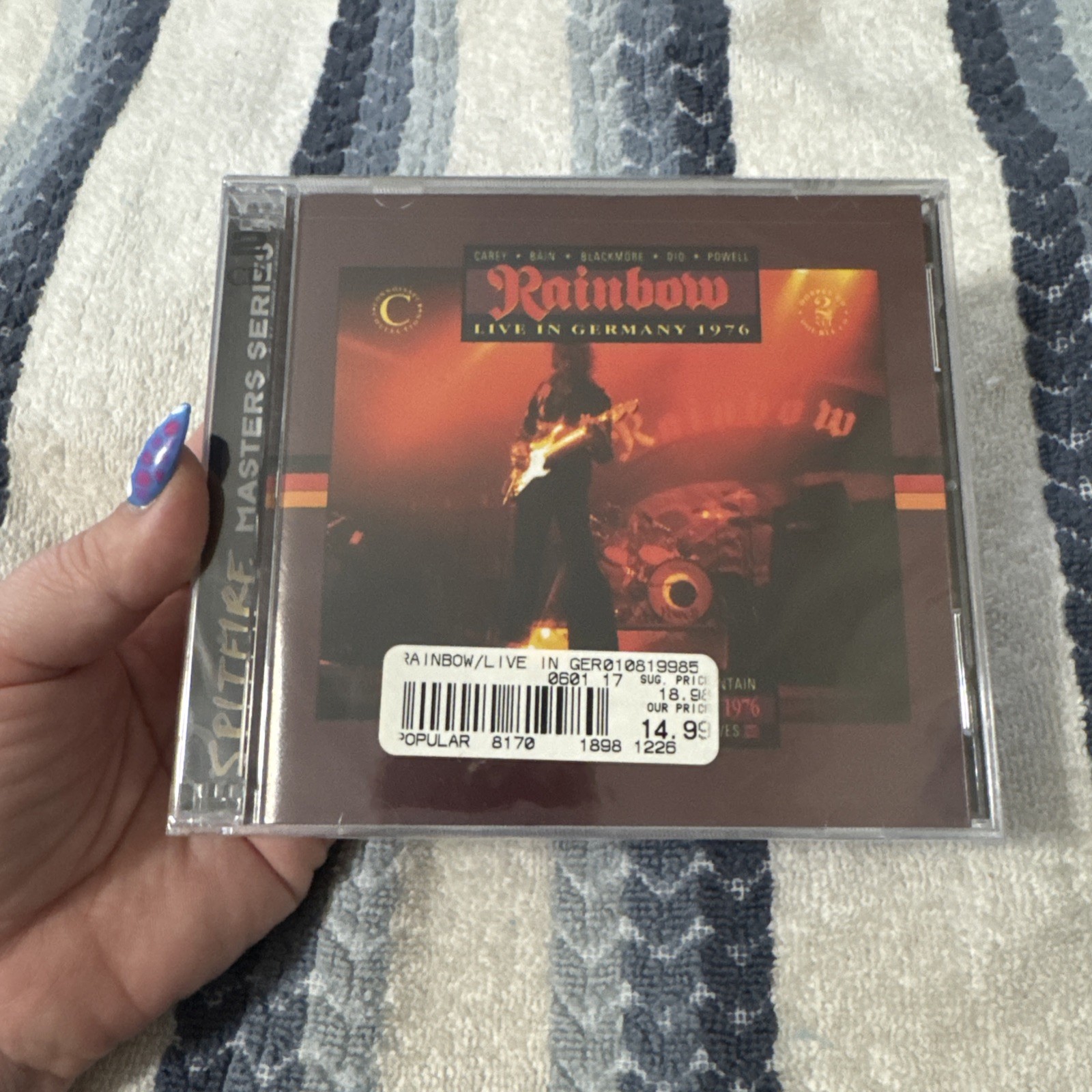 NEW** Rainbow Live in Germany 1976 2CD Live Album Spitfire Records 2001. RARE**