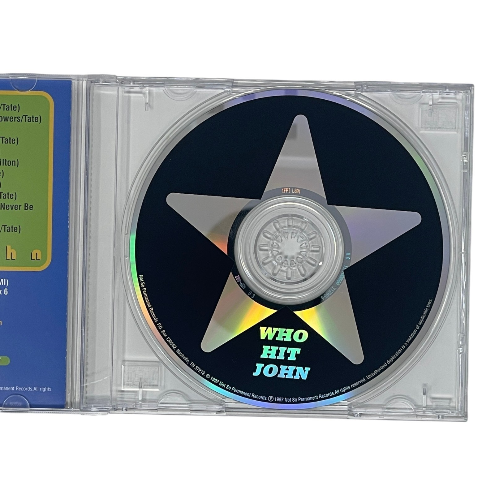 Who Hit John Hey Buffy CD 1997 Indie Power Pop Alternative Rock Nashville