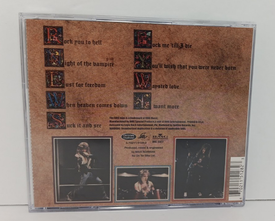 Grim Reaper – Rock You To Hell CD (2000) Spitfire Masters Series