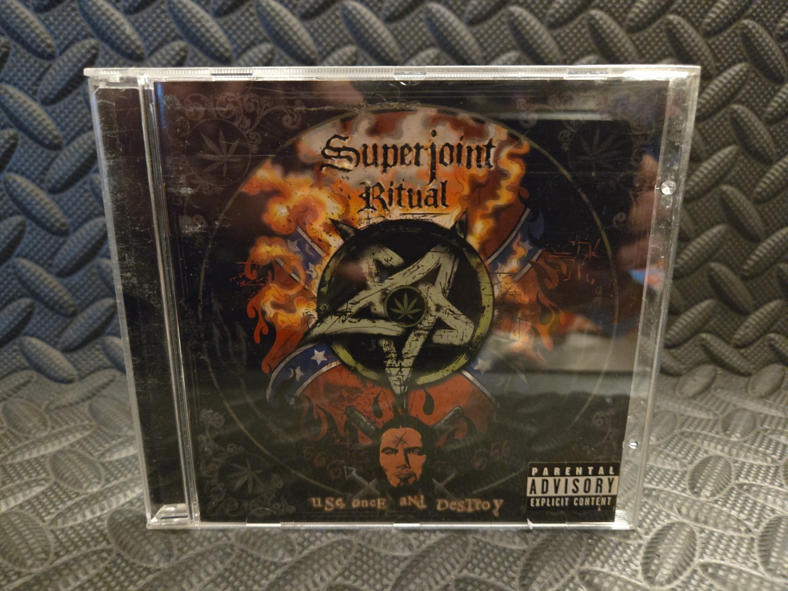 Superjoint Ritual Use Once And Destroy CD 2002 Metal Pantera Side Project