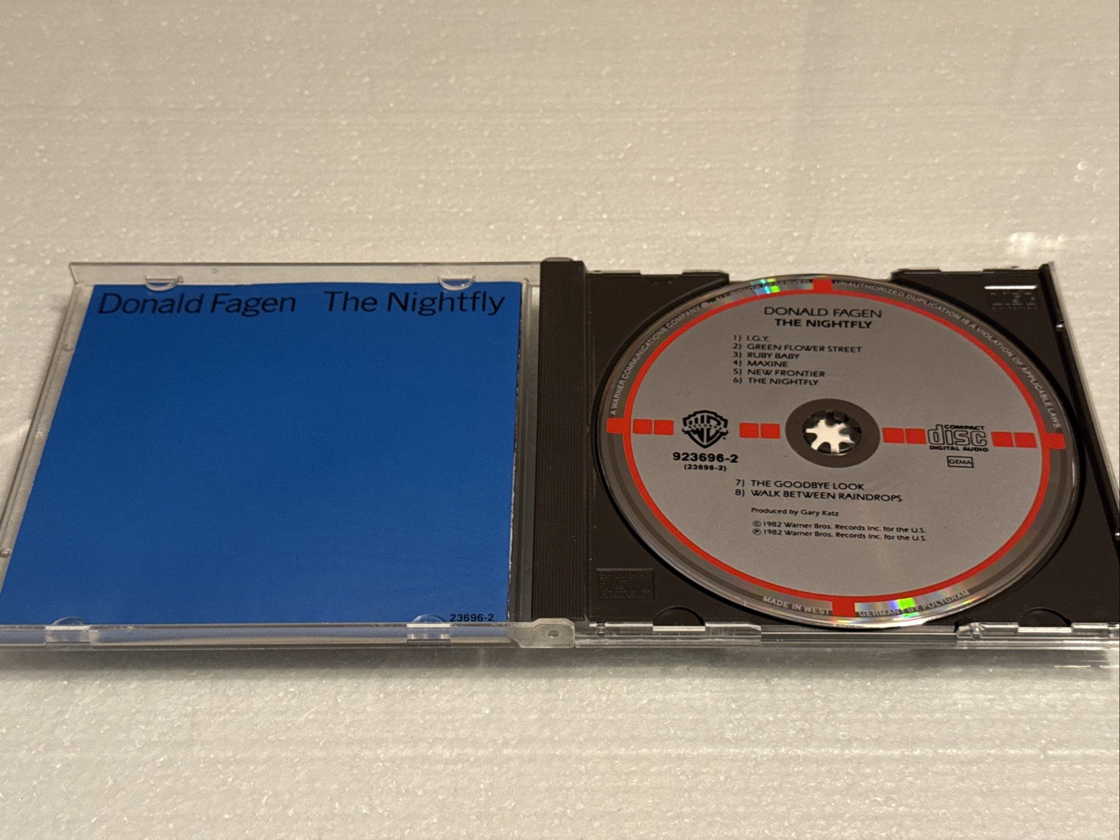 DONALD FAGEN [STEELY DAN] NIGHTFLY [1982] WEST GERMANY TARGET CD SMOOTH CASE