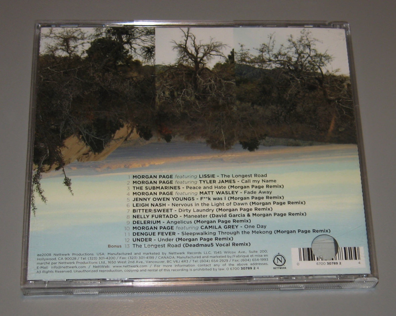 Morgan Page - Elevate [PA] (CD, 2008, Nettwerk)