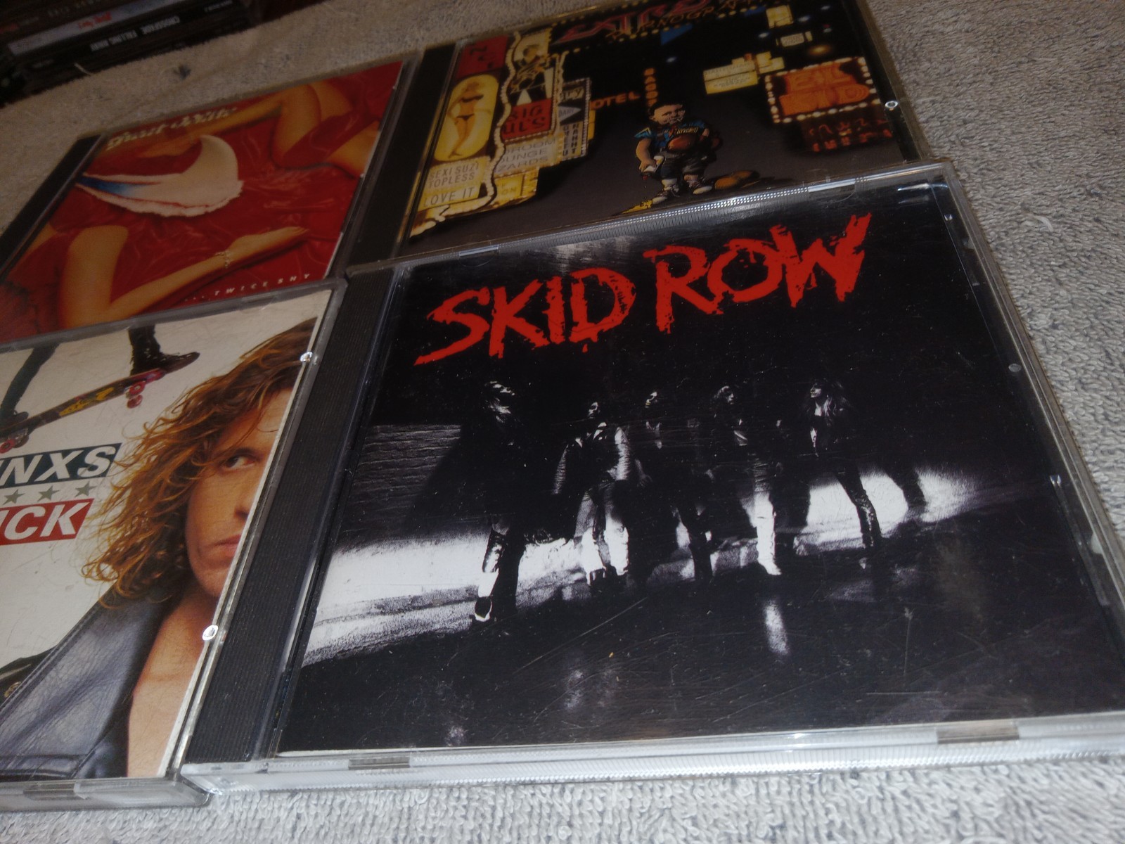 Skid Row, Great White, INXS, Extreme - 1980's Rock CD Lot