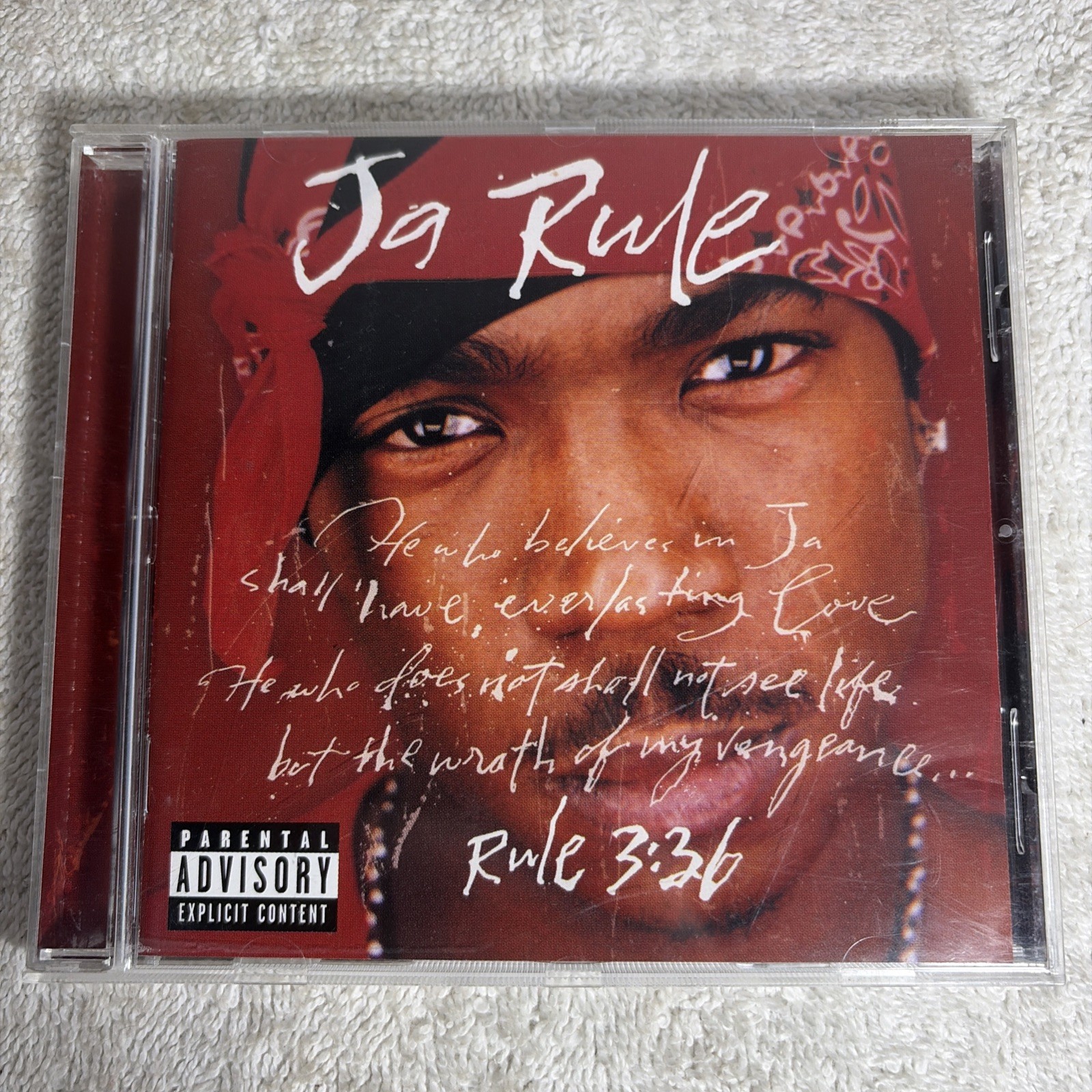 Ja Rule – Rule 3:36 CD 2000 Europe Hip Hop Rap Def Jam Murder Inc.