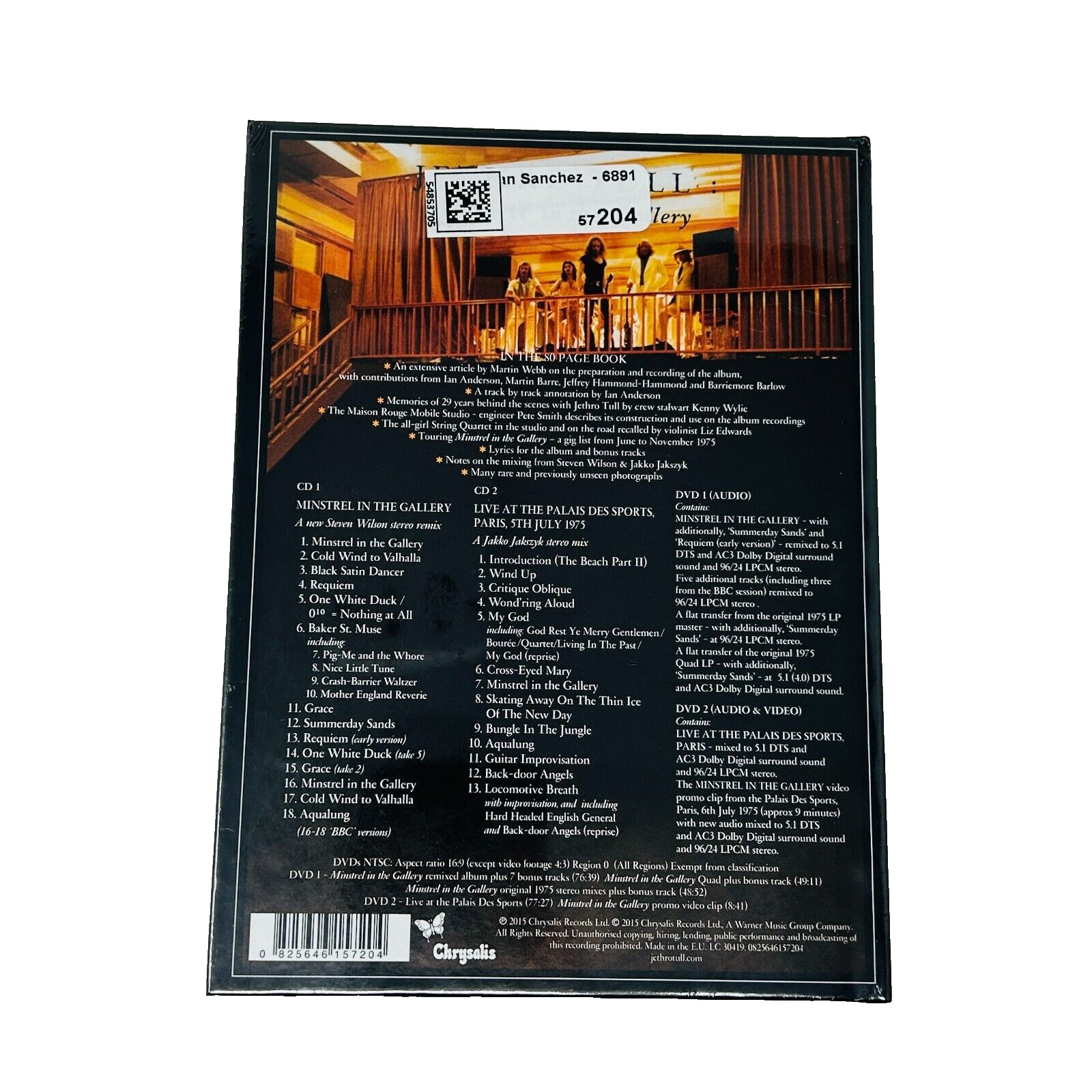JETHRO TULL MINSTREL IN THE GALLERY [40TH ANNIVERSARY: LA GRANDE EDITION]