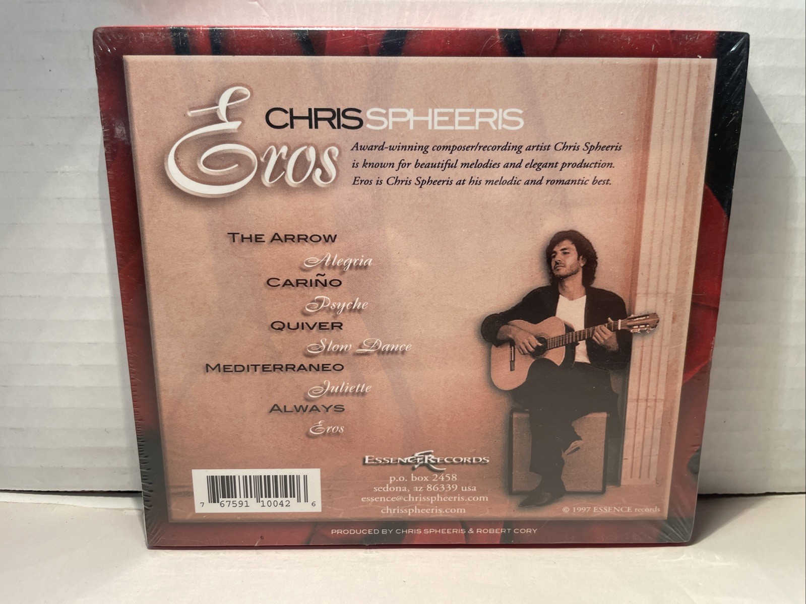 CHRIS SPEERIS - CD - Eros - w/ O Card slipcase - Brand New Sealed - 2003 version