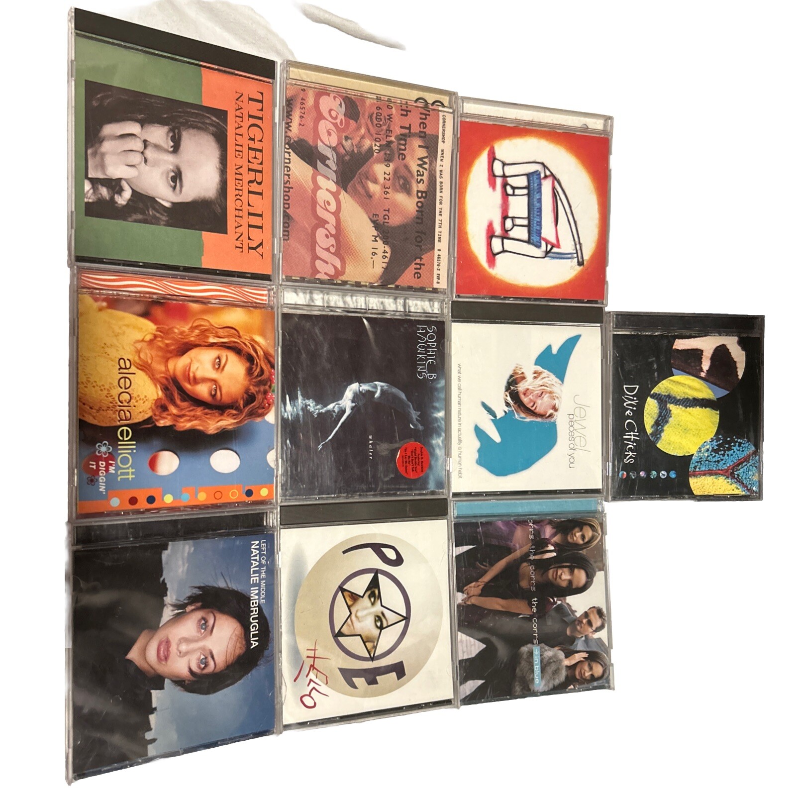 Lot of 10 Vintage 1990s cds,Country/Easy Listening/Pop VG+, OOP, Rare Tested