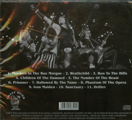 IRON MAIDEN live in new york 1982 rare cd
